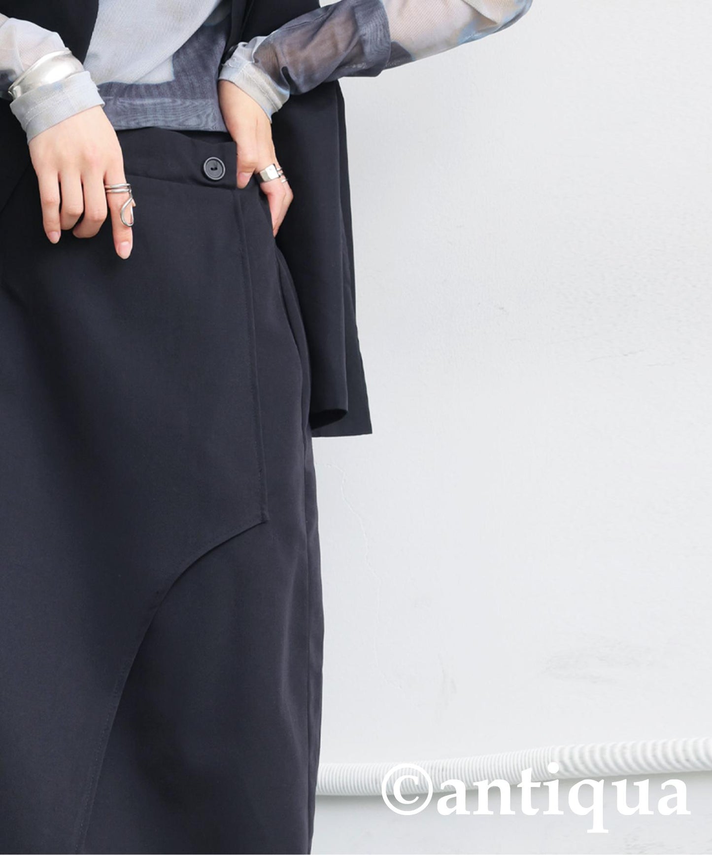 Ladies Slit Design Skirt