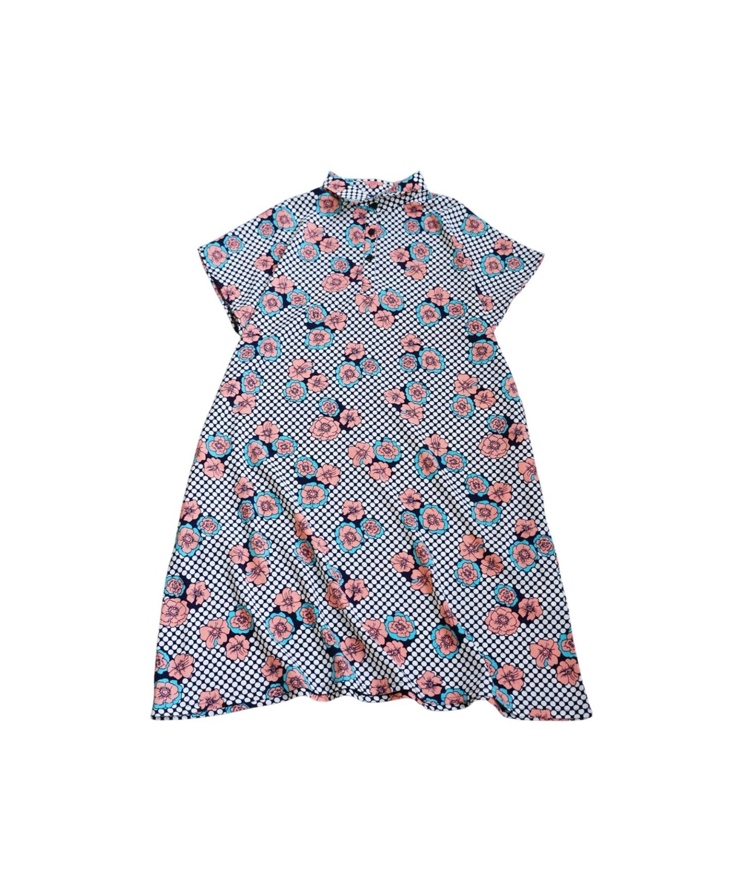 Ladies Flower Dot Dress