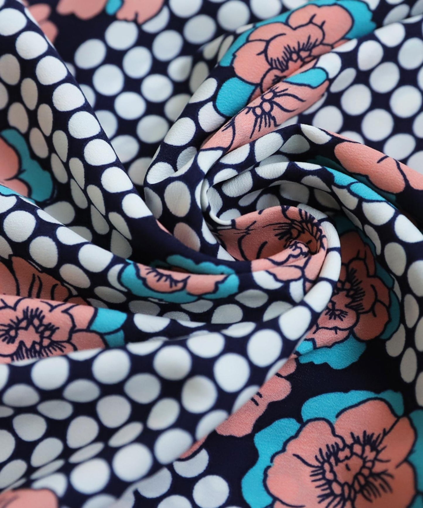 Ladies Flower Dot Dress