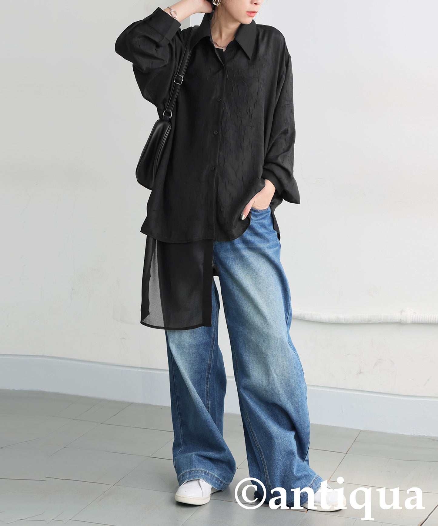 Sheer Layered Shirt Ladies