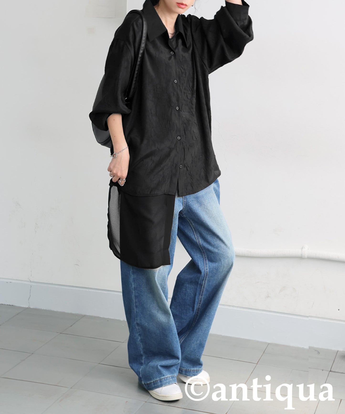 Sheer Layered Shirt Ladies