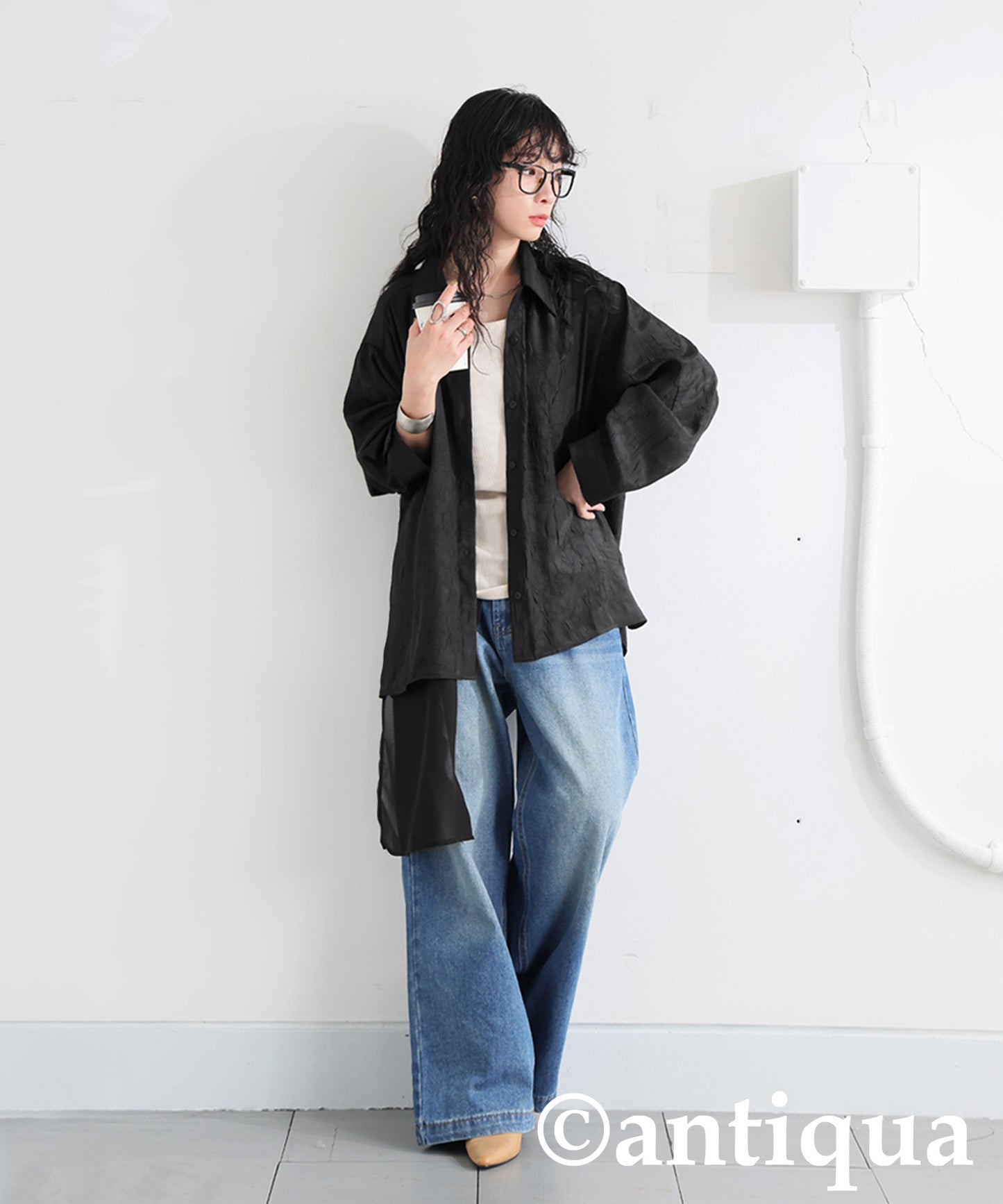 Sheer Layered Shirt Ladies
