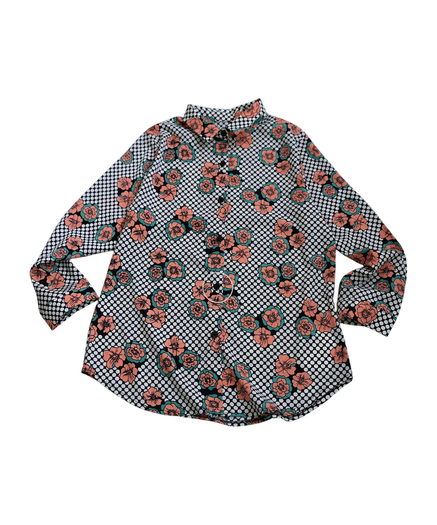 Retro Flower Shirt Ladies