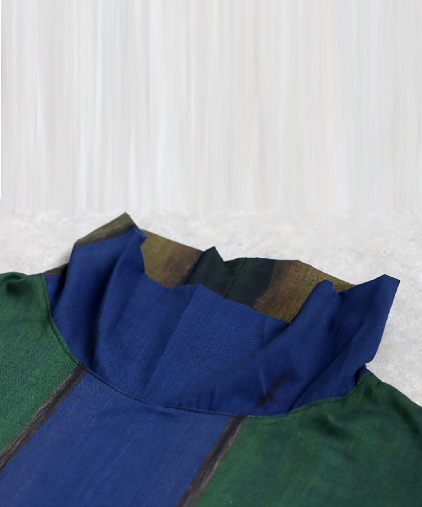 Ladies Art Print High Neck Dress