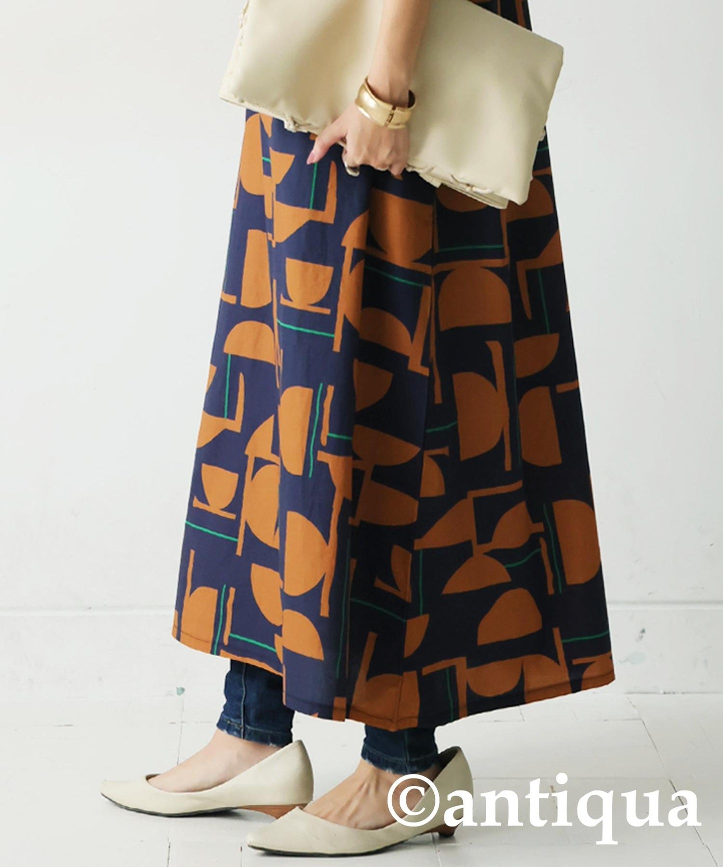 Ladies French Sleeve Dress