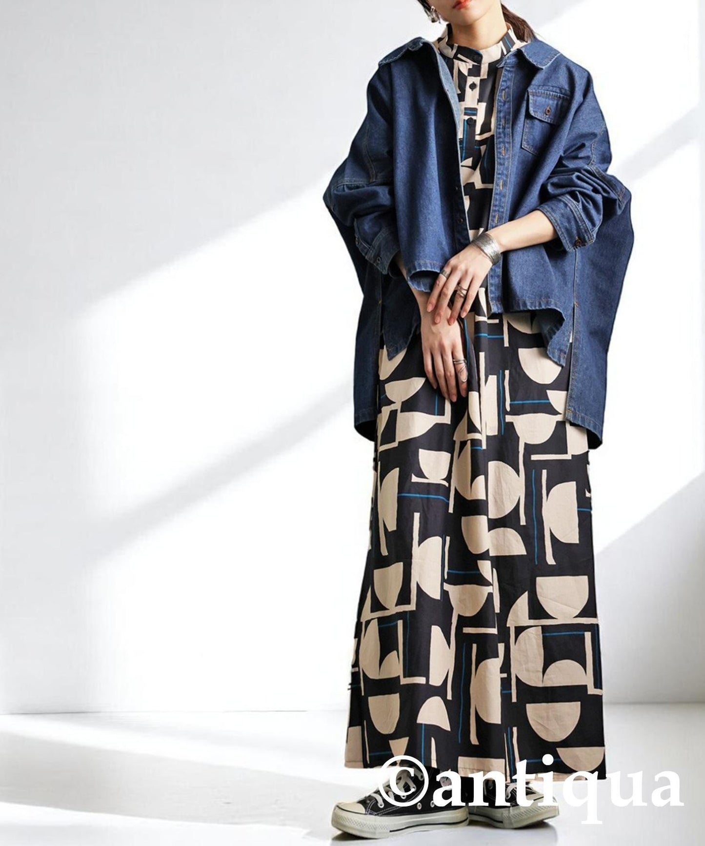 Ladies French Sleeve Dress