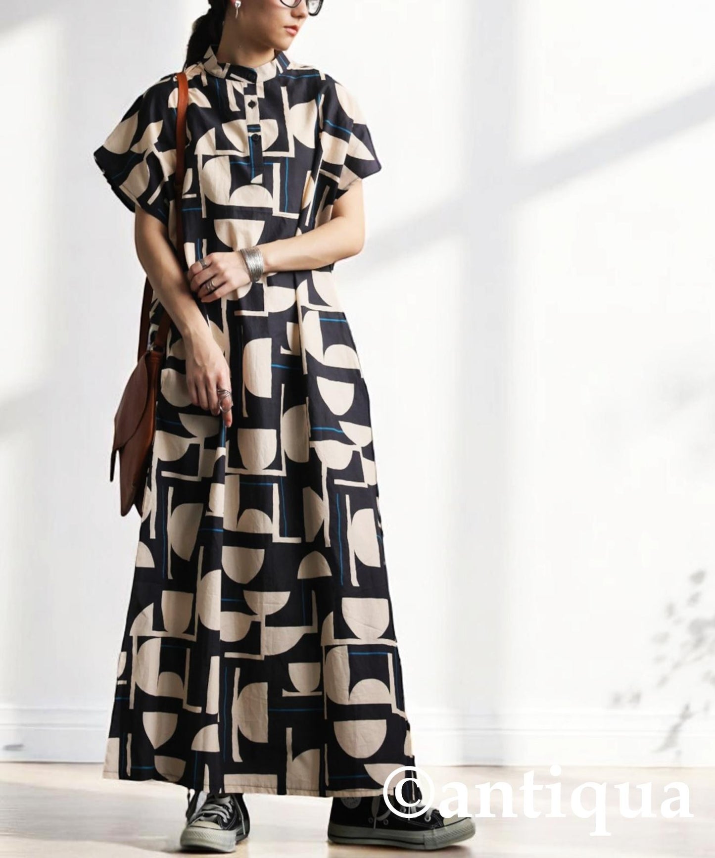 Ladies French Sleeve Dress