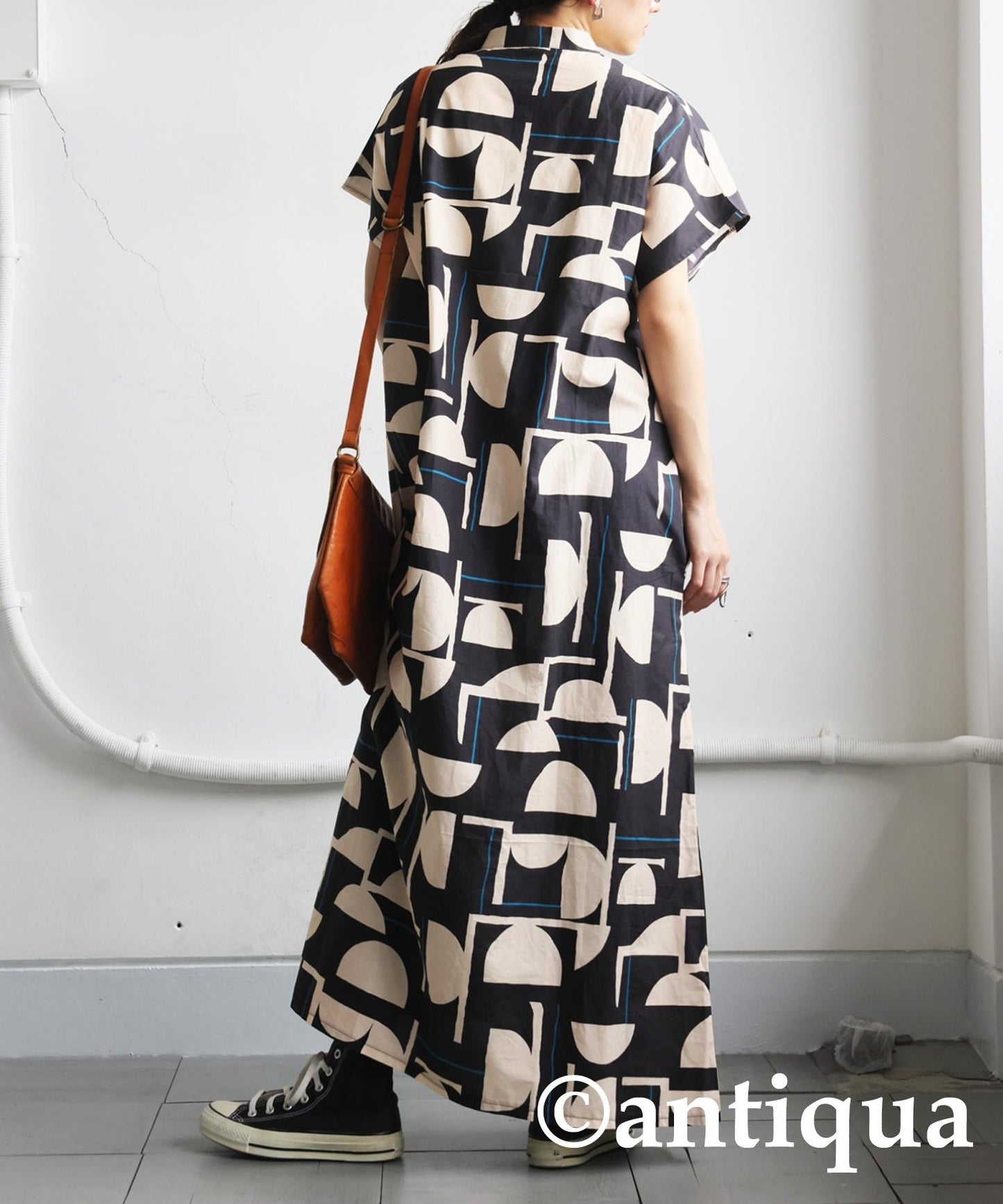 Ladies French Sleeve Dress