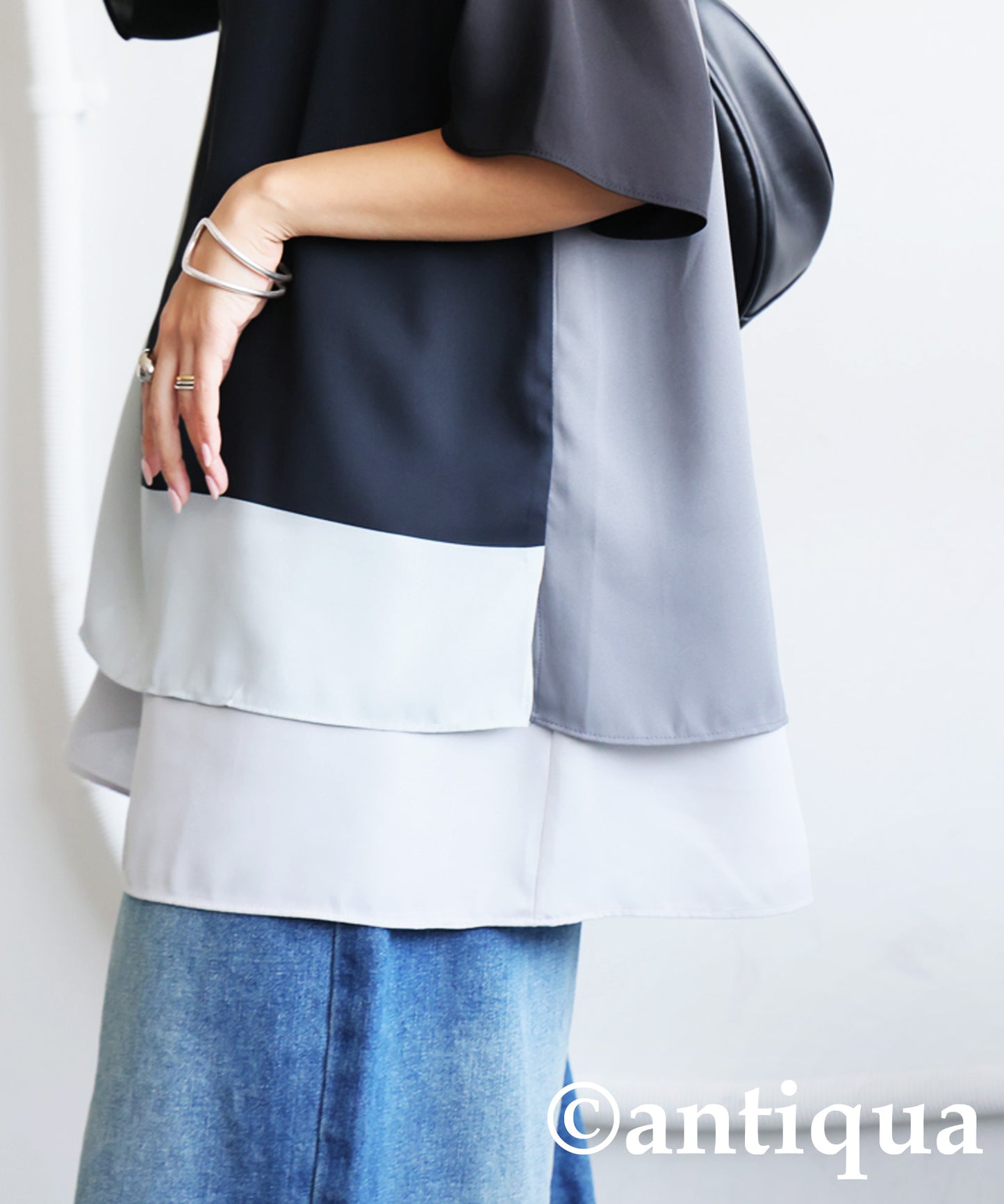 Ladies Layered Block Top