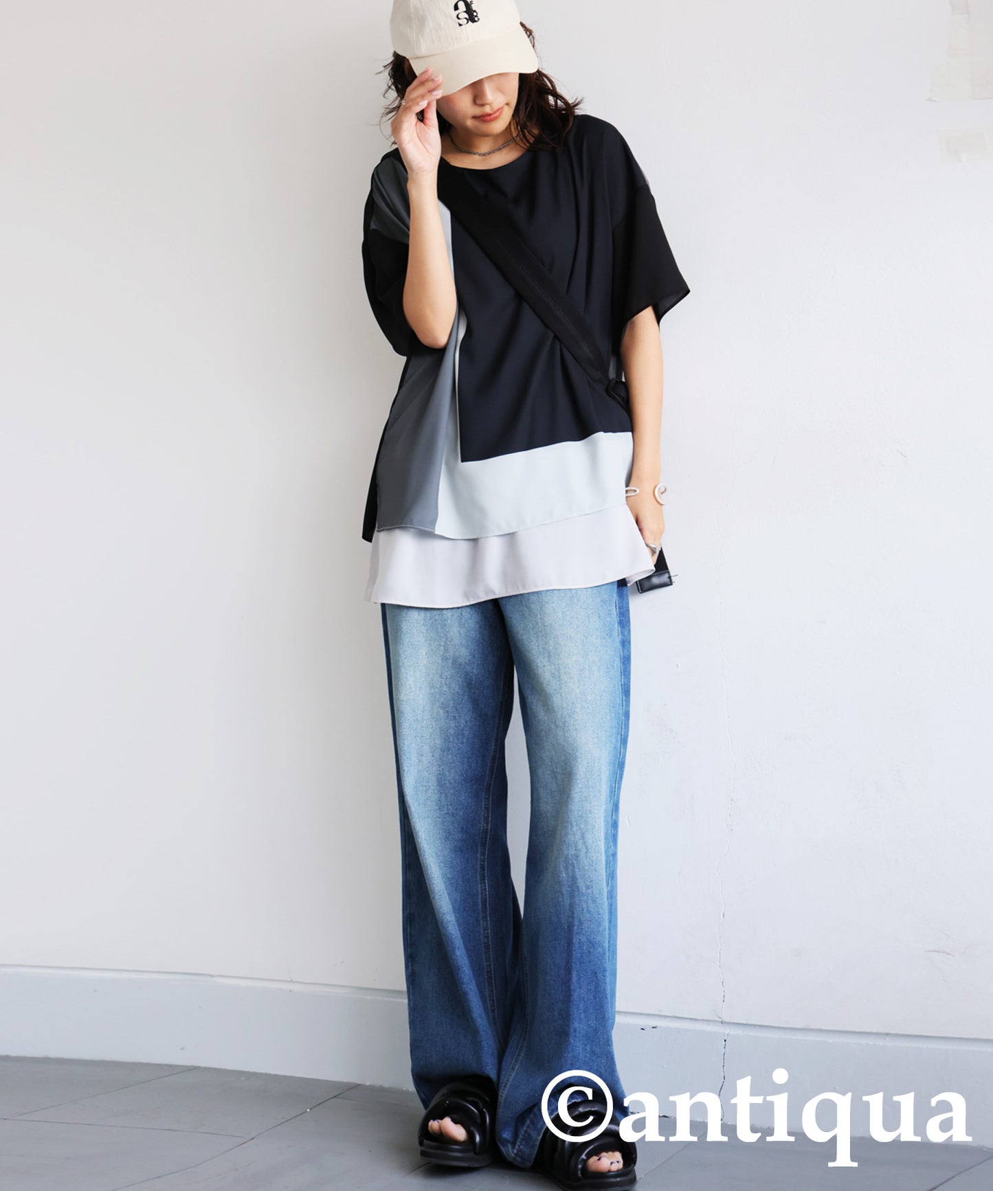 Ladies Layered Block Top