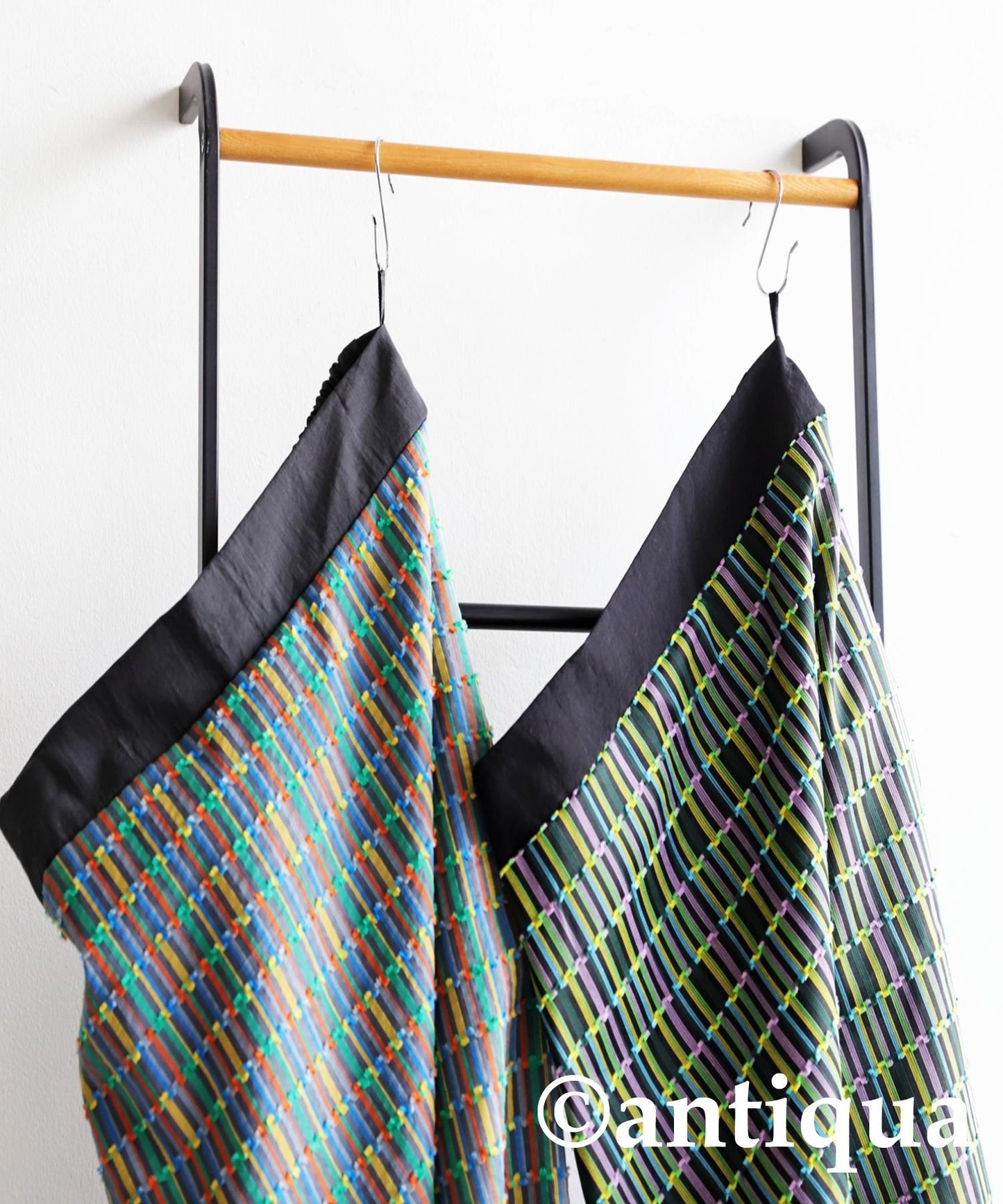 Ladies Striped Switching Skirt