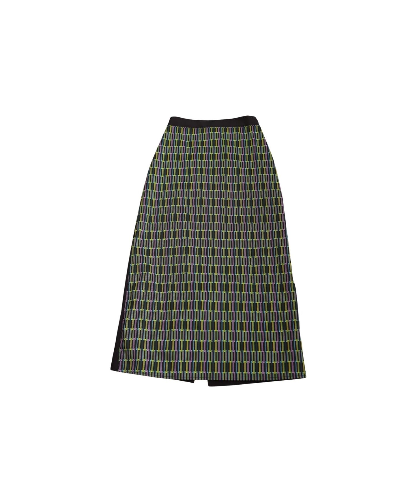 Ladies Striped Switching Skirt