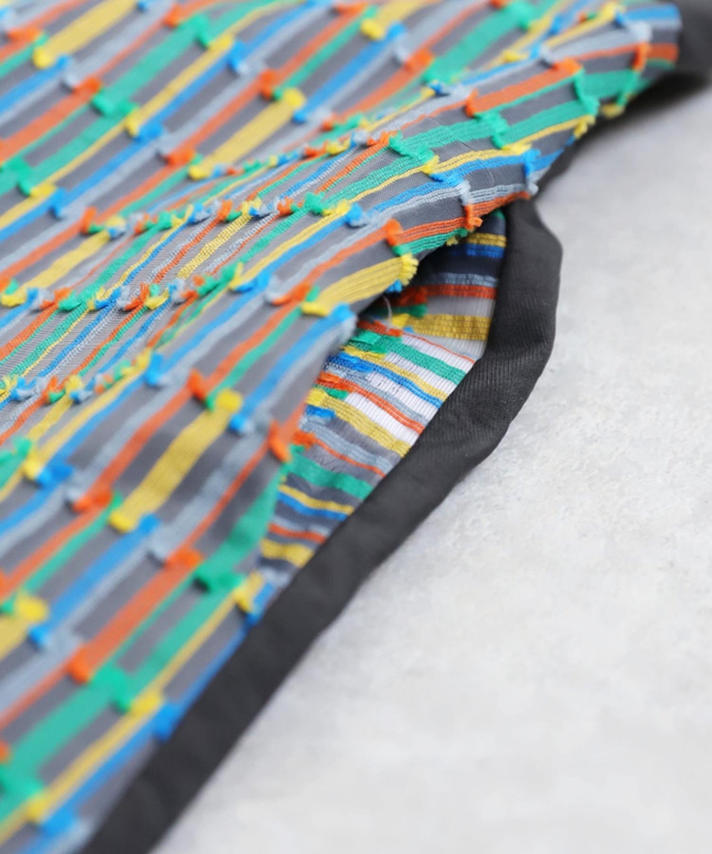 Ladies Striped Switching Skirt