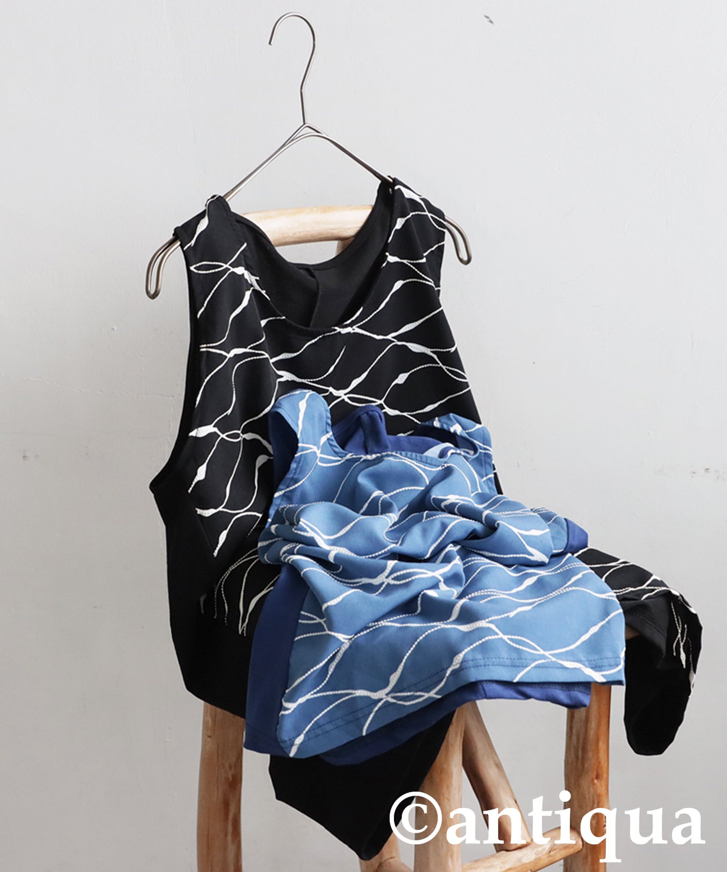 Ladies Wave Pattern Tank Top