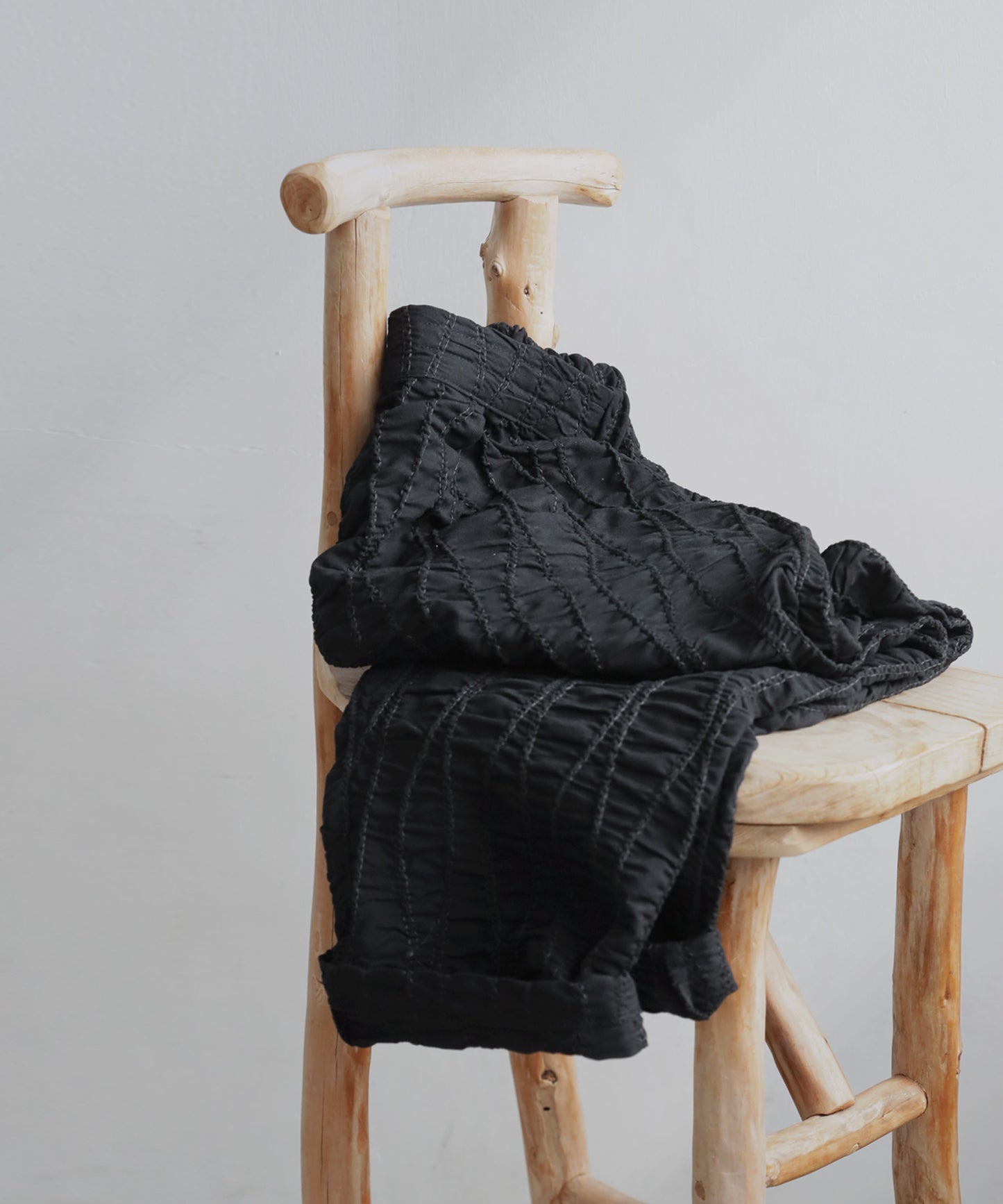 Ladies Gathered Tapered Pants