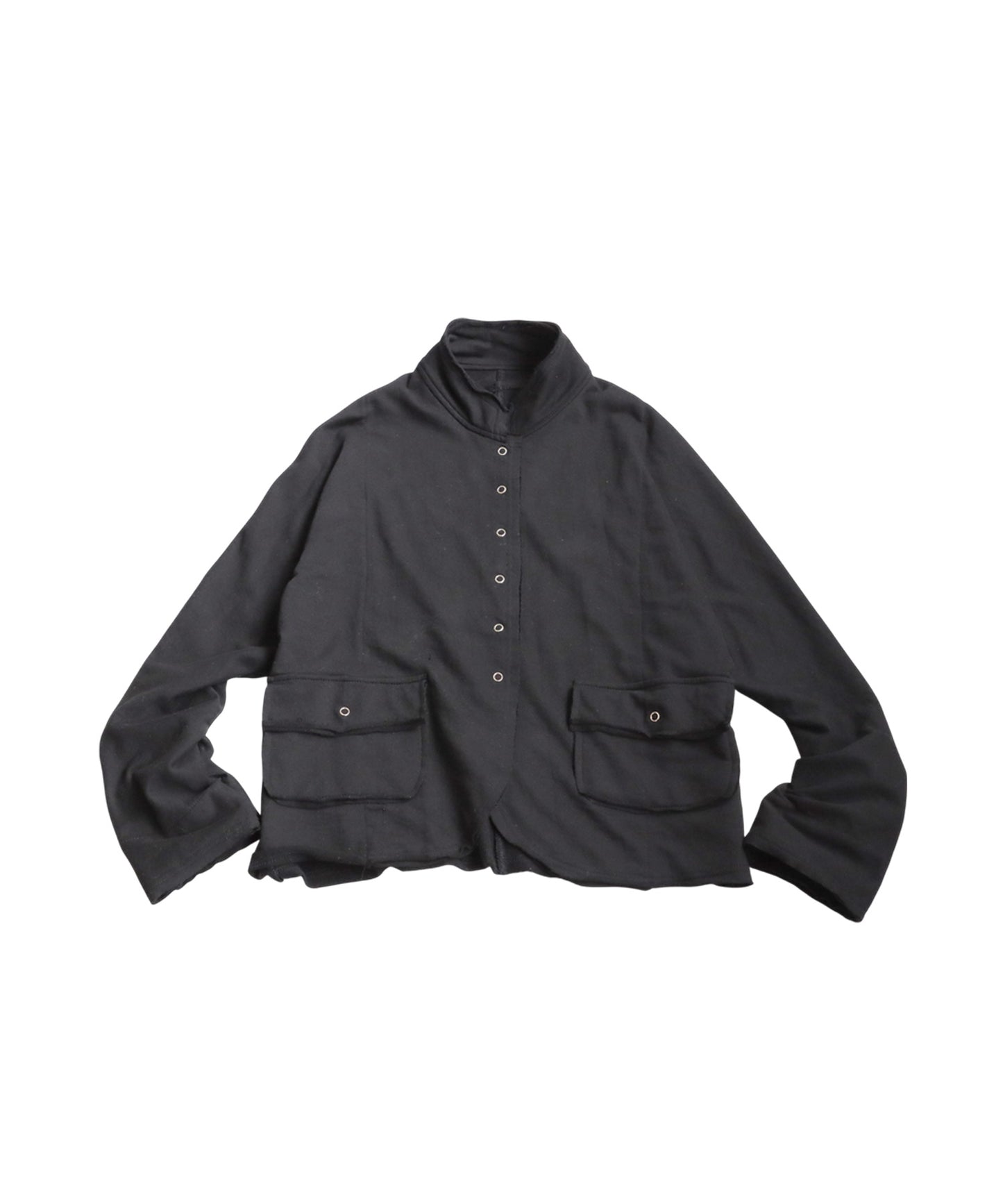 Fleece Stand-Neck Cardigan Ladies