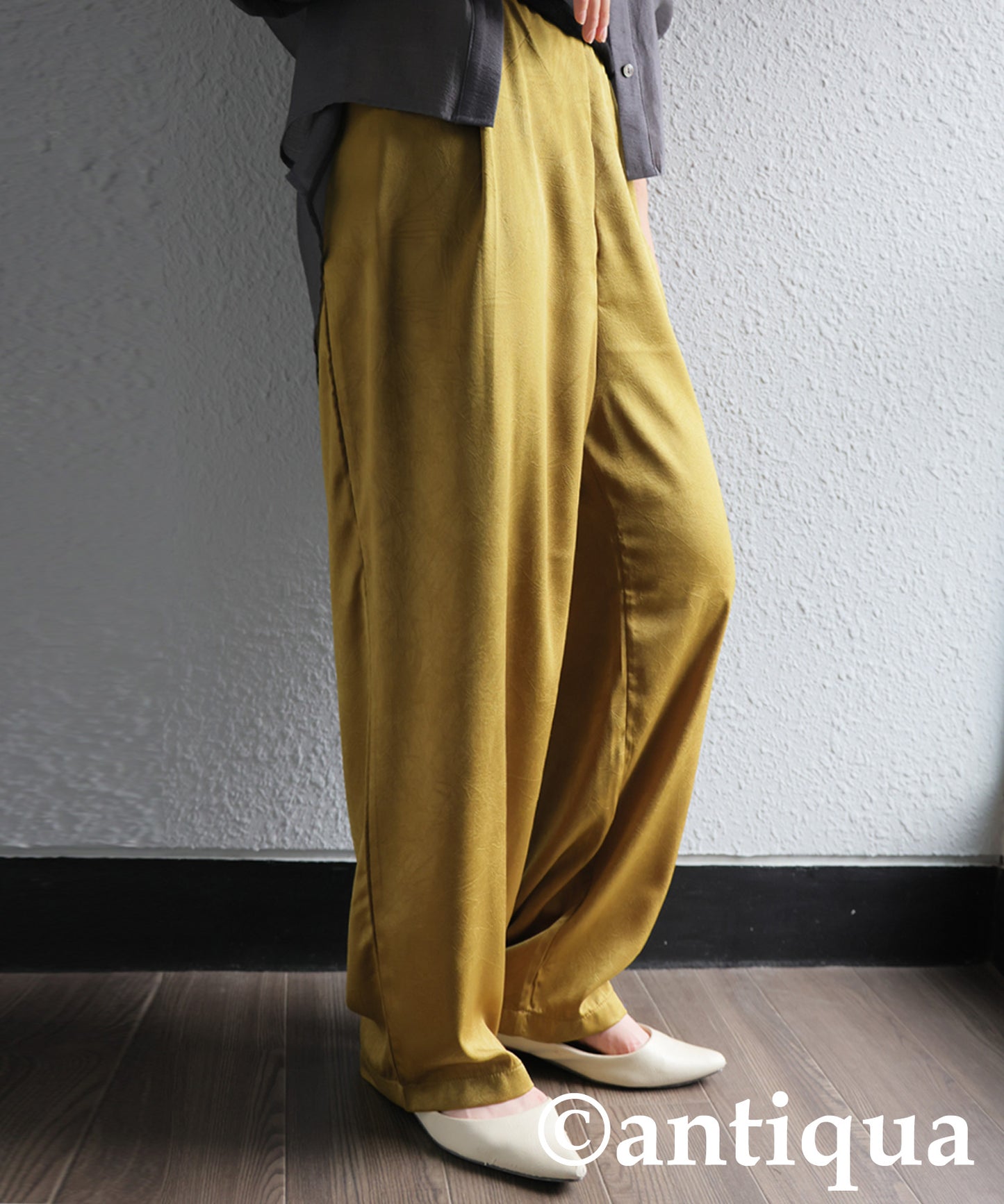 Ladies Matte Satin Pants