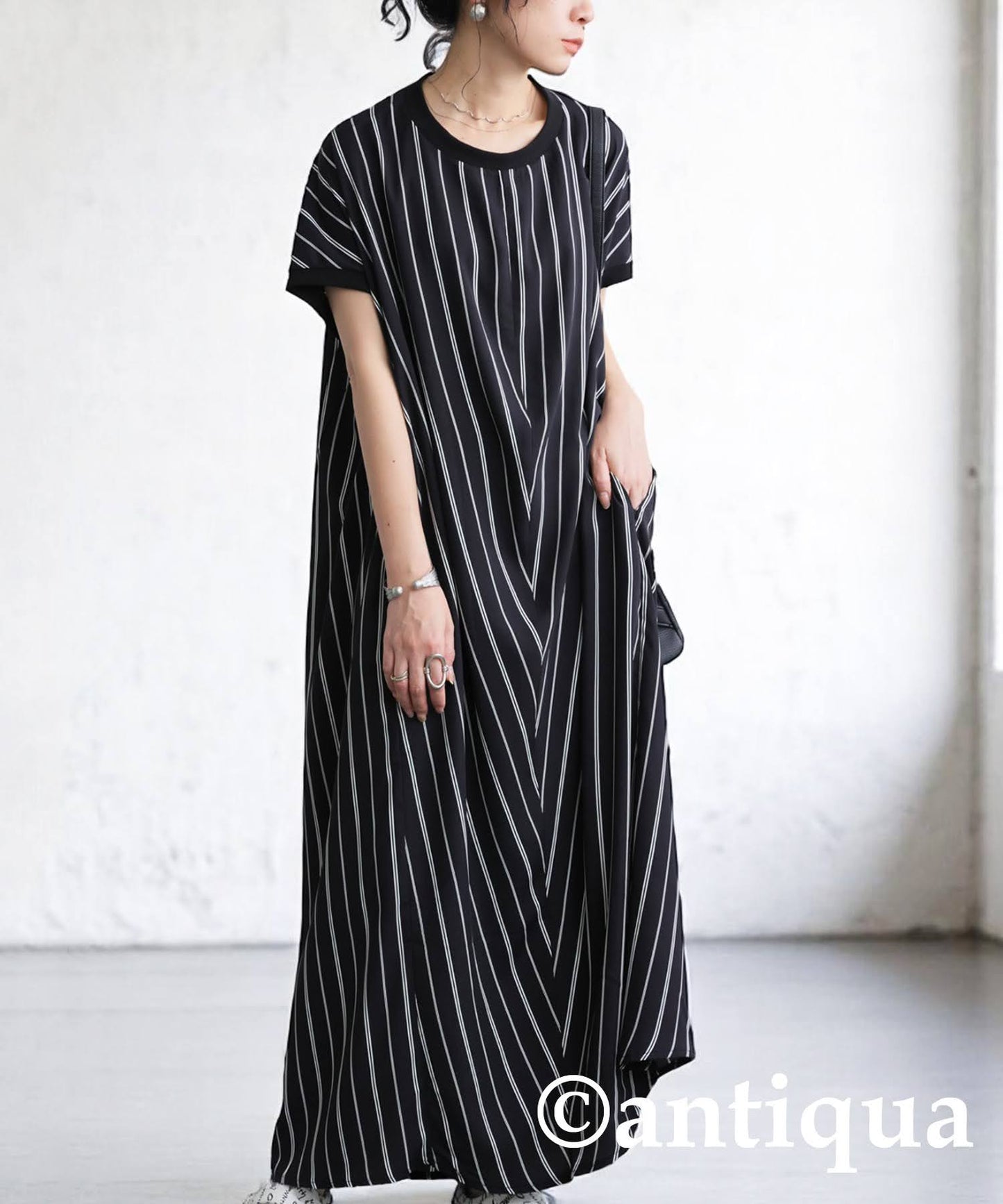 Ladies Striped Dress