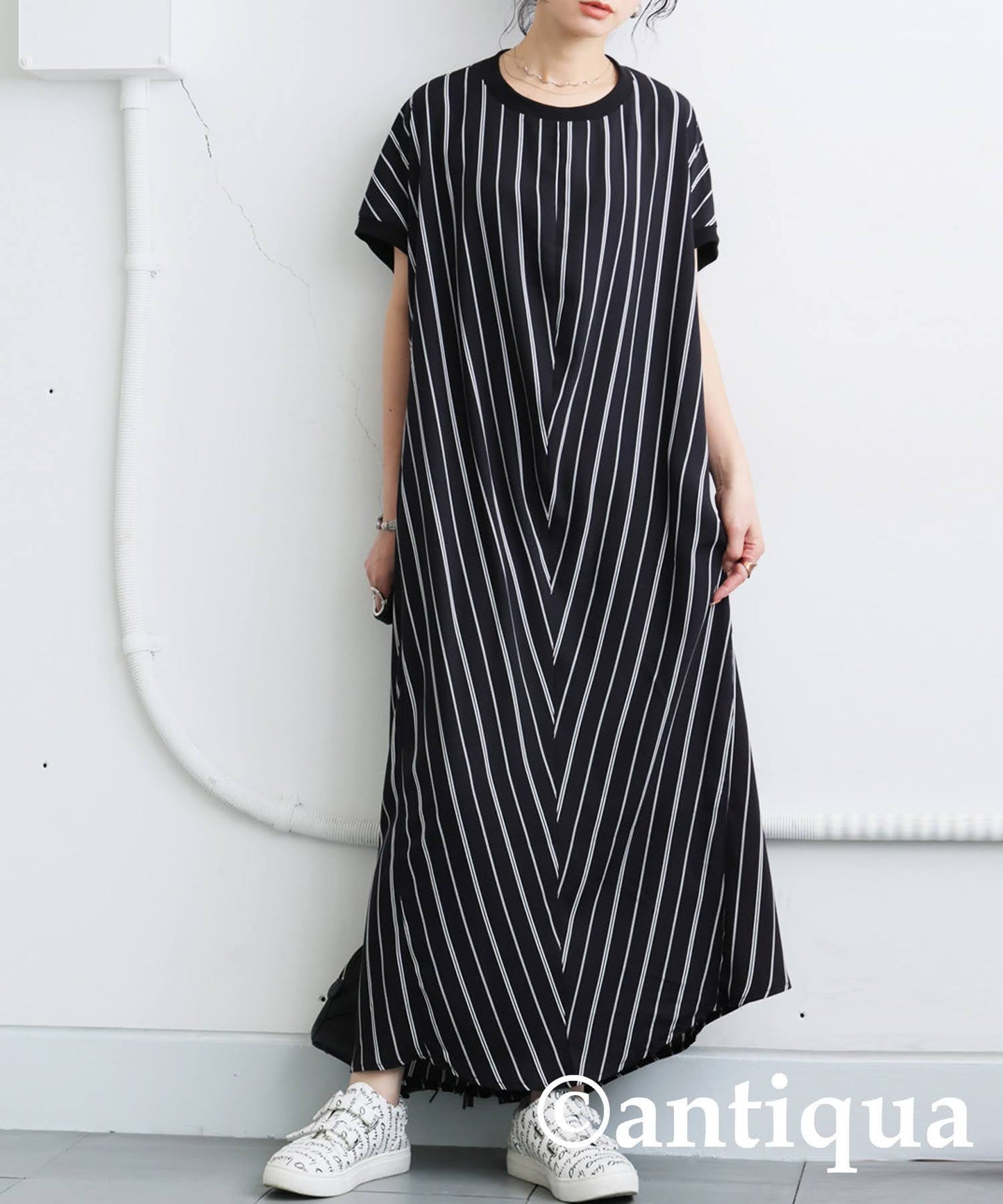 Ladies Striped Dress