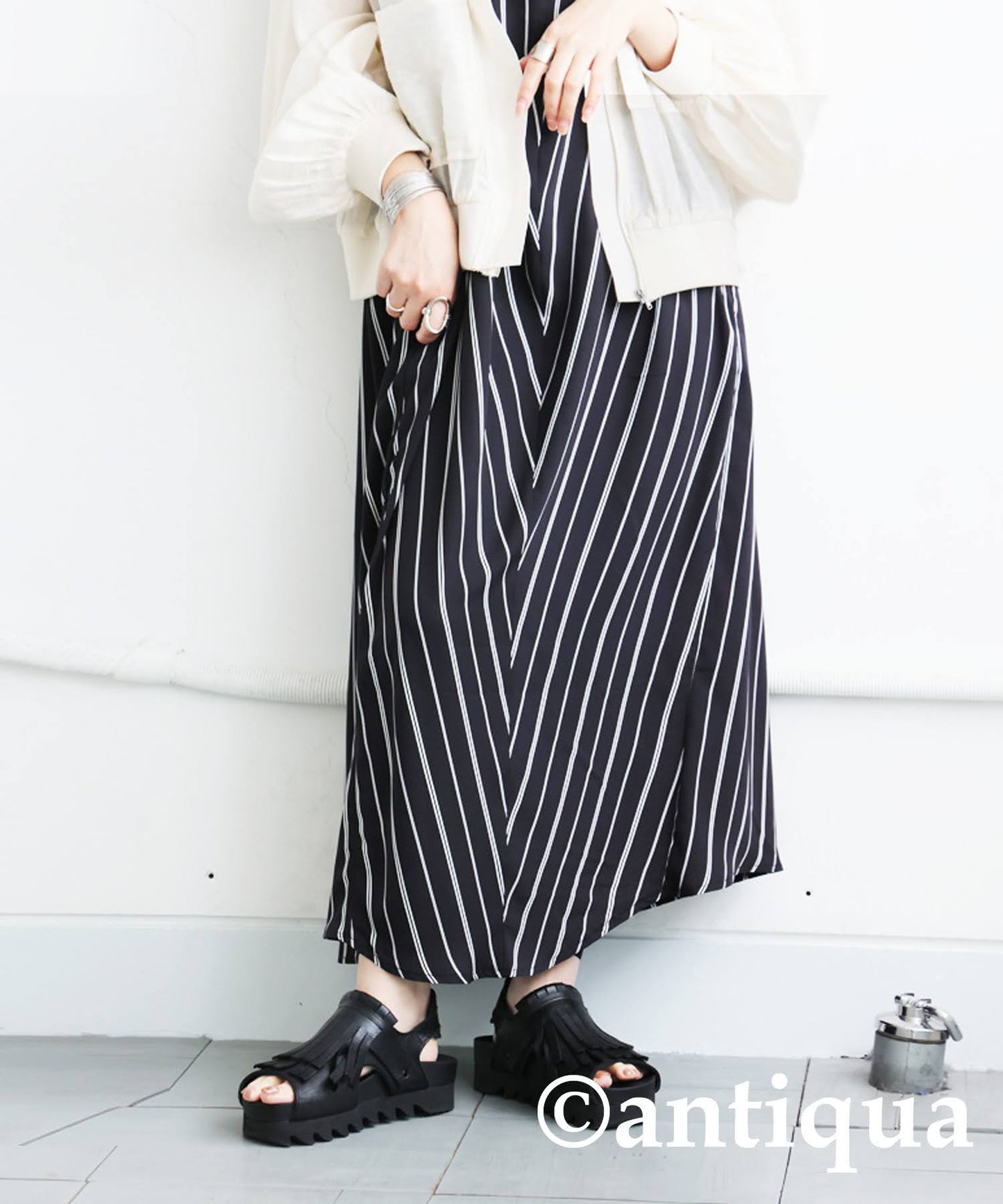 Ladies Striped Dress