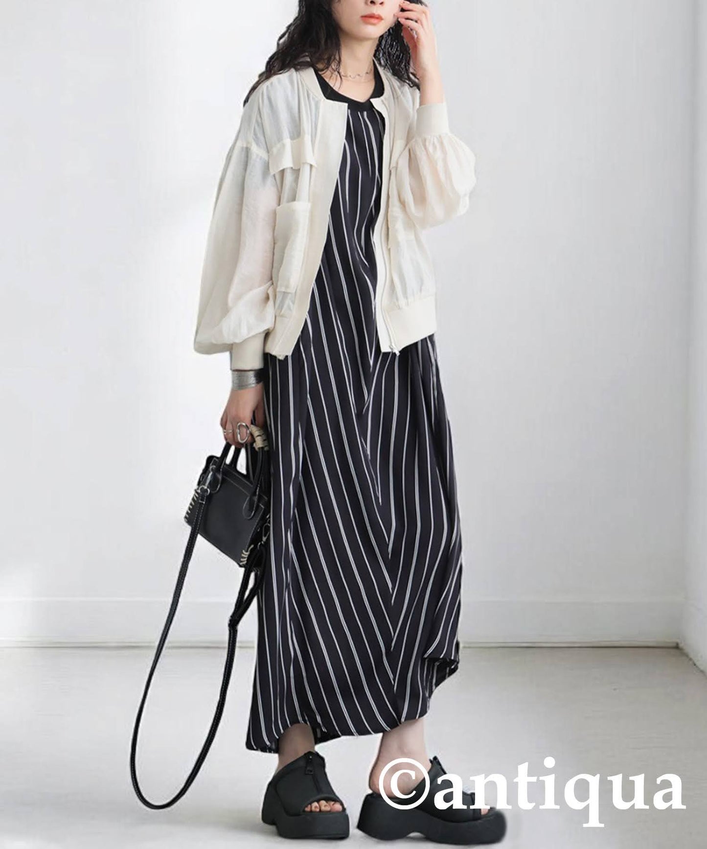 Ladies Striped Dress