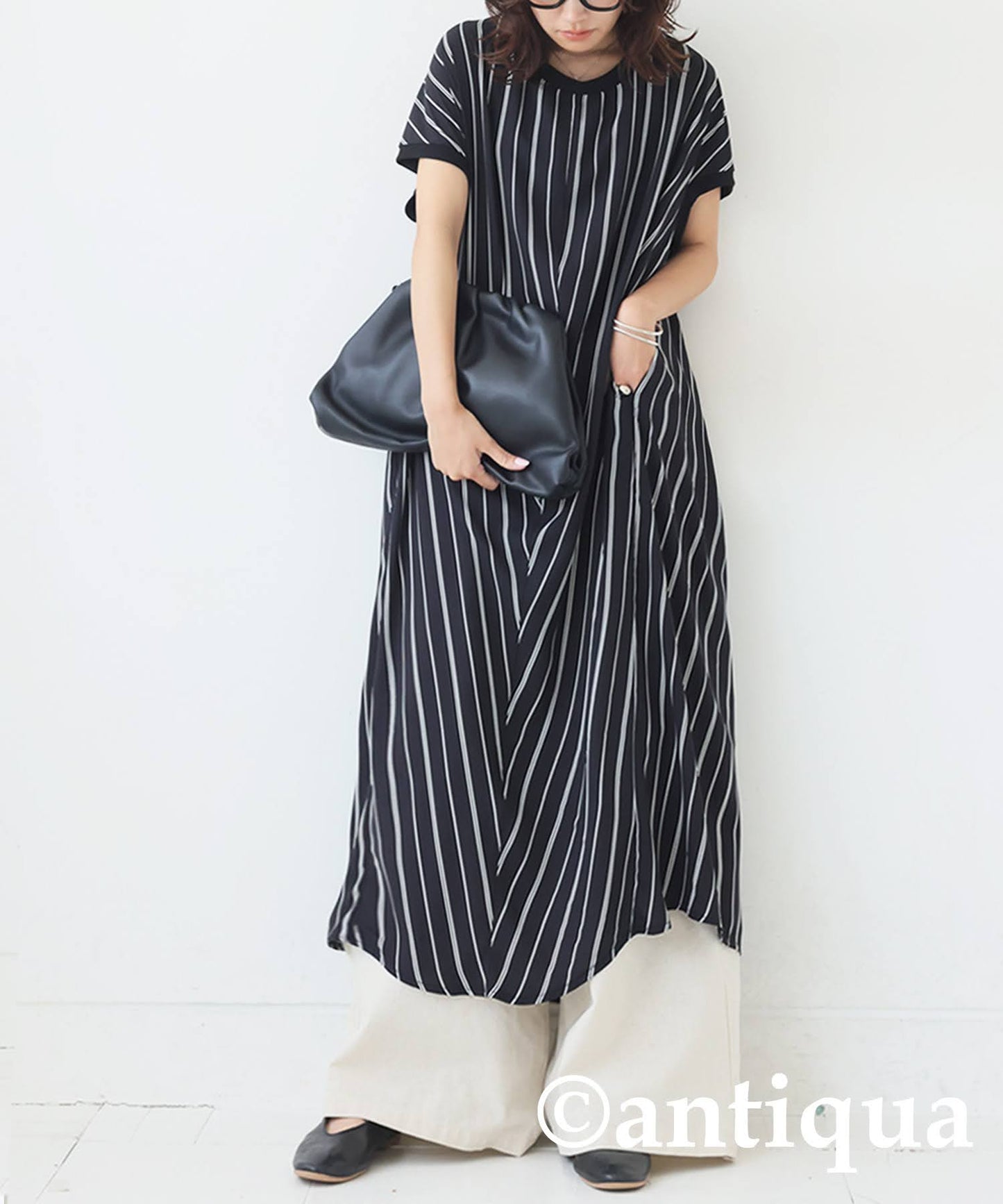 Ladies Striped Dress