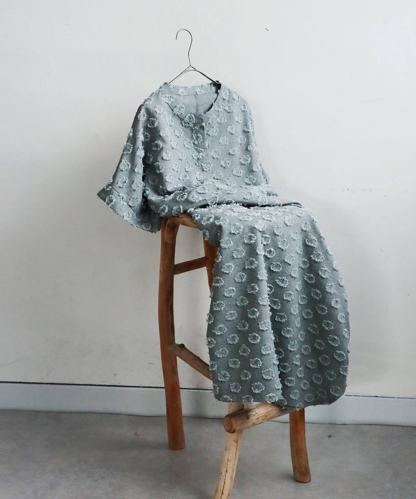 Ladies Fringe Dot Dress