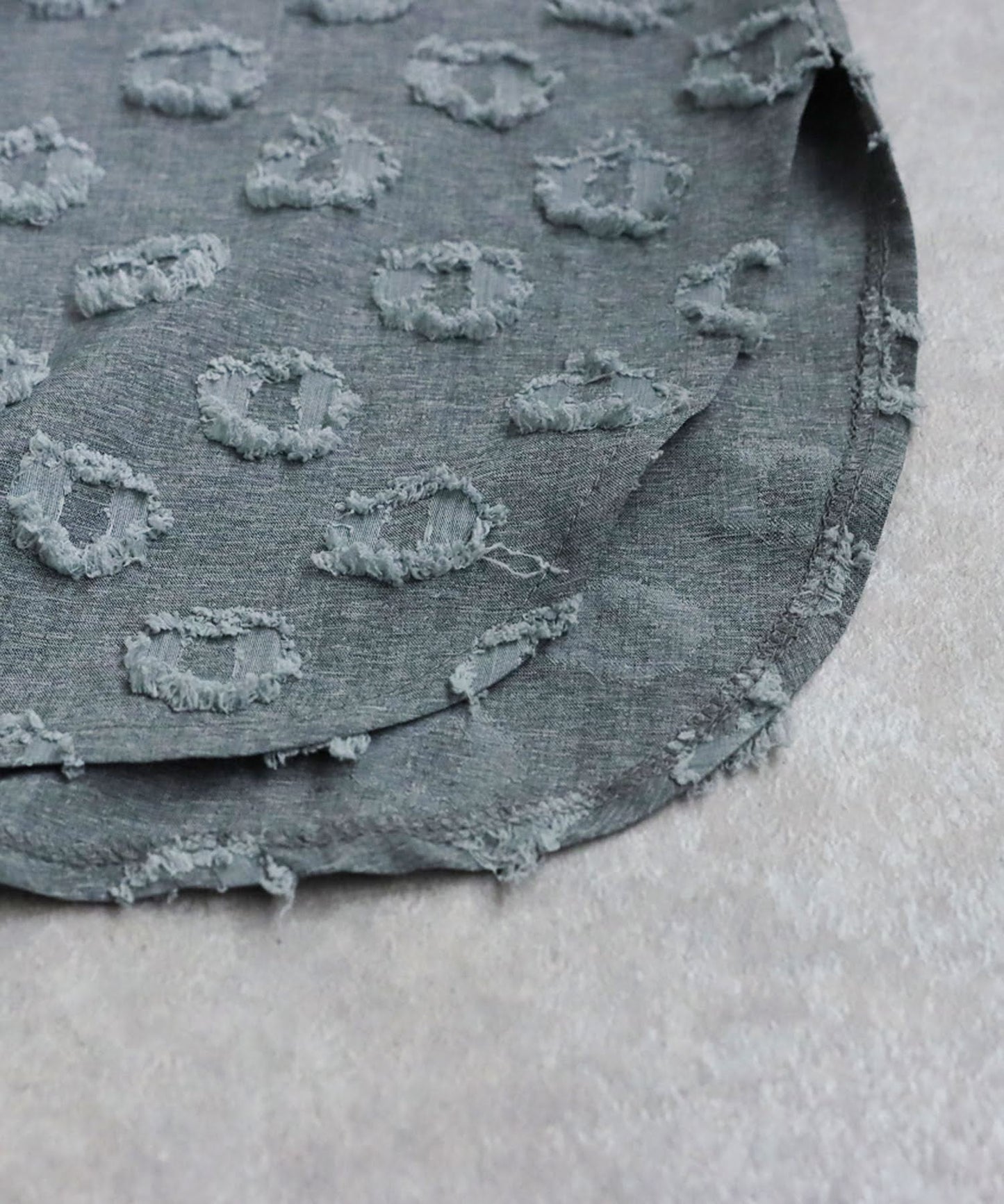 Ladies Fringe Dot Dress