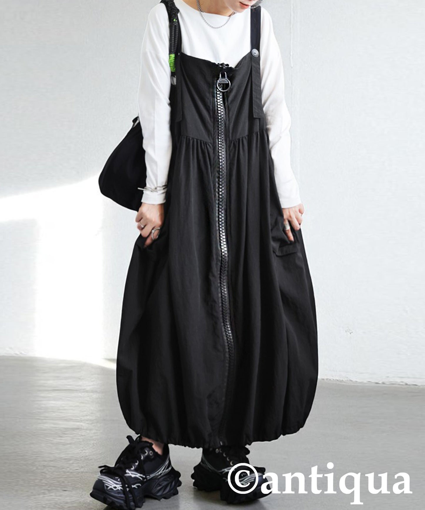 Ladies Big Zip Overalls