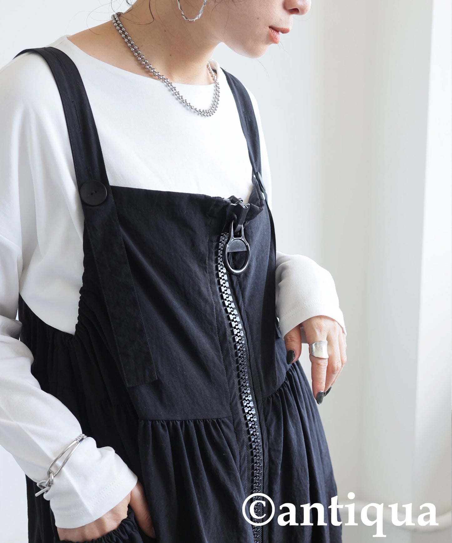 Ladies Big Zip Overalls