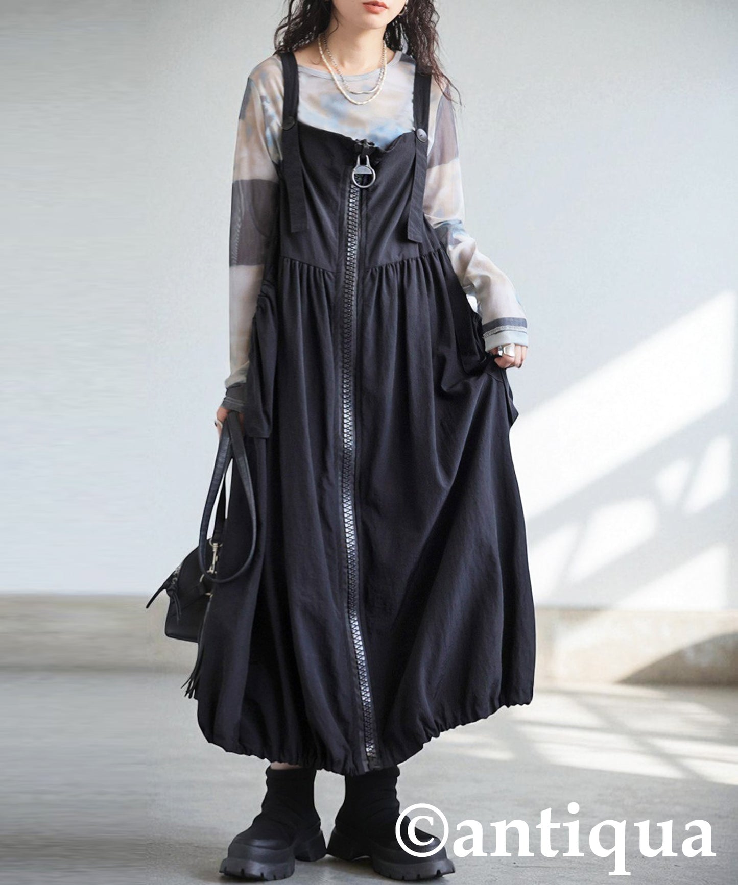 Ladies Big Zip Overalls