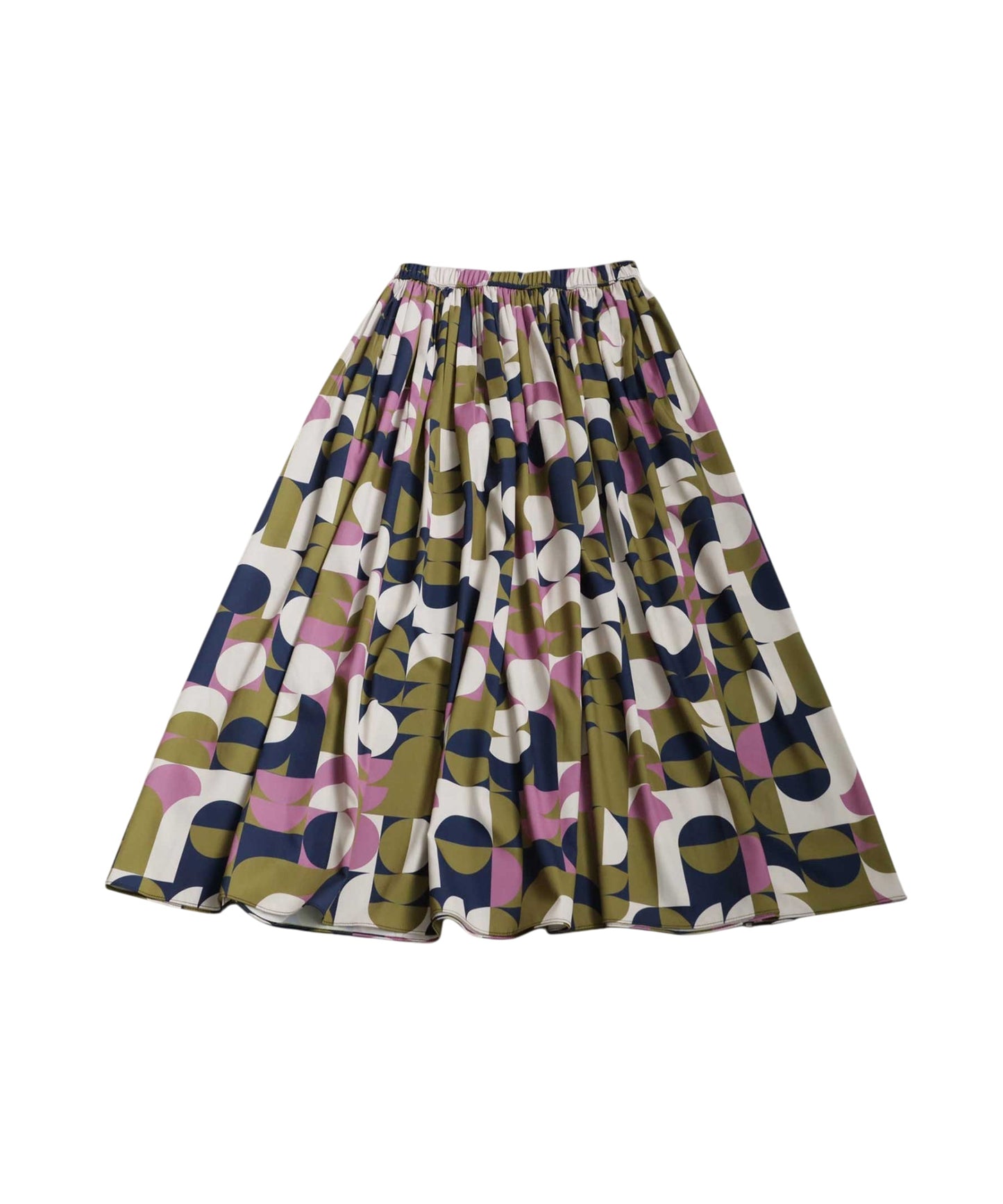 Ladies Geometric Print Skirt