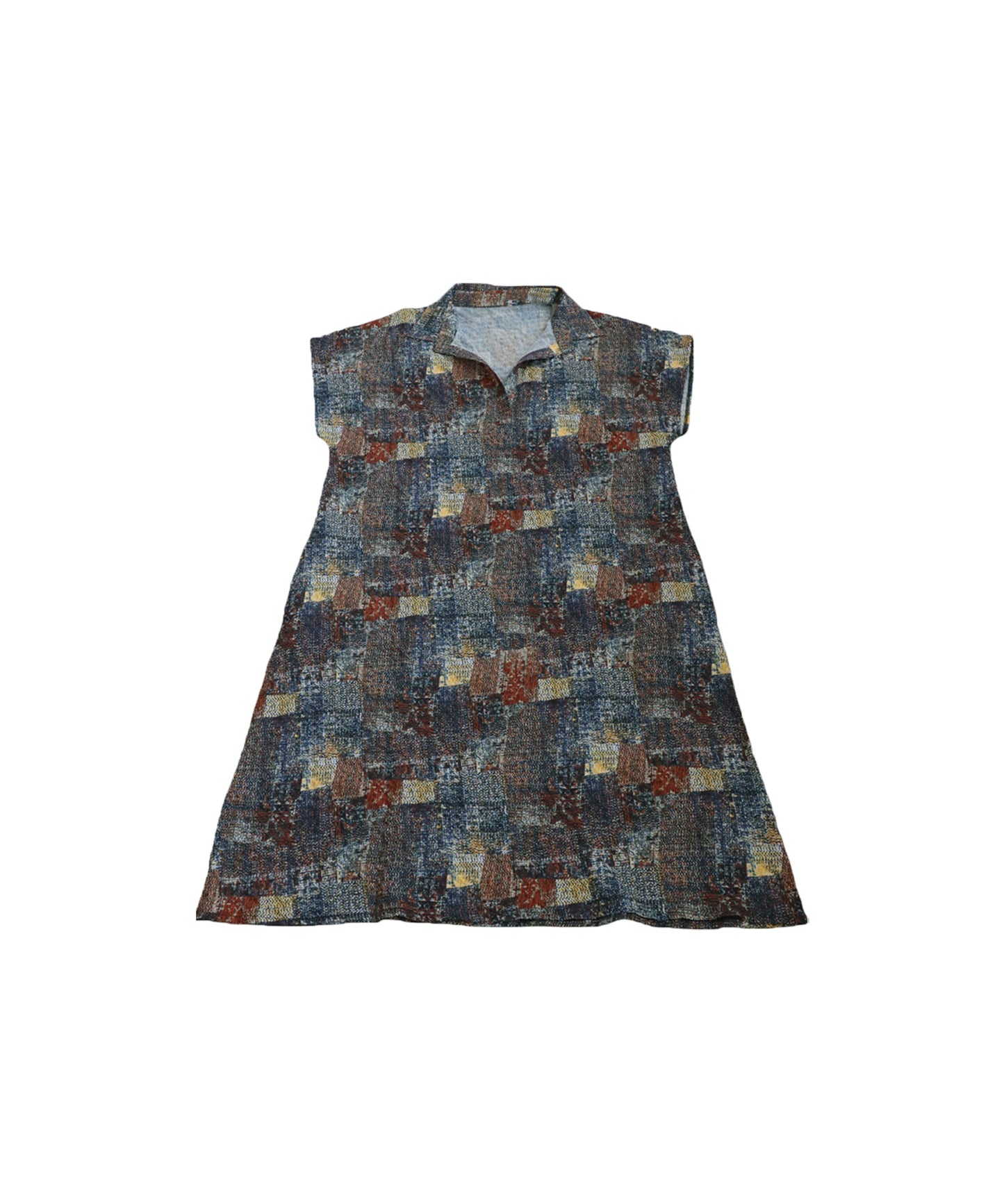 Ladies Art Print Skipper Dress