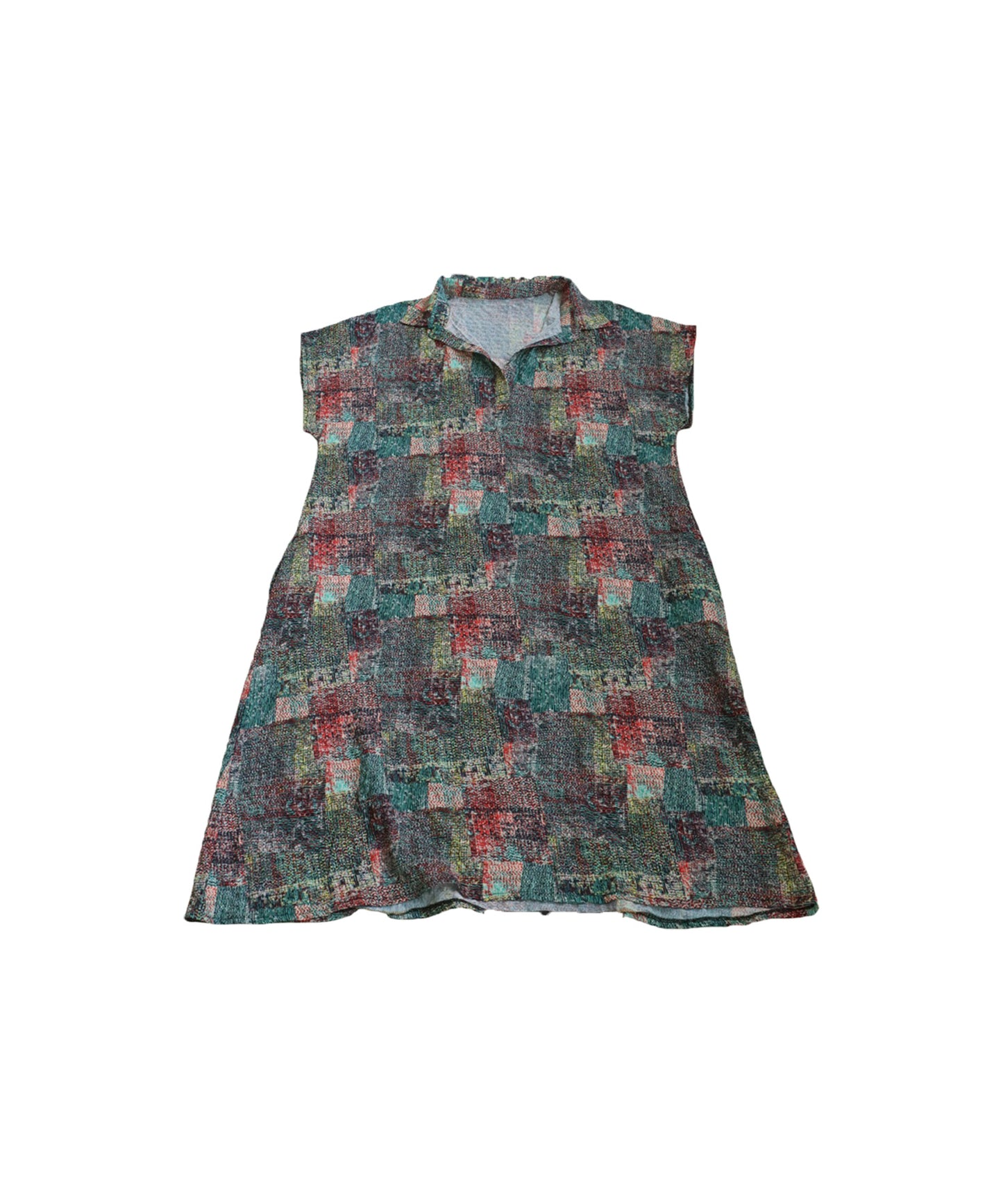 Ladies Art Print Skipper Dress