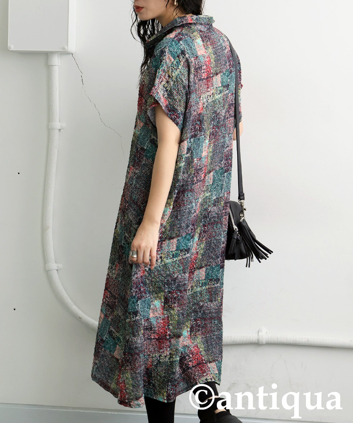 Ladies Art Print Skipper Dress