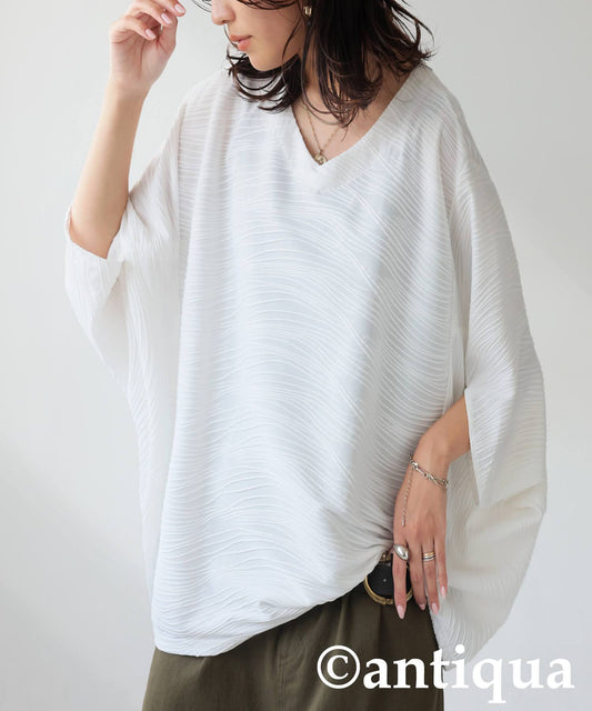 Ladies Draped Dolman Top