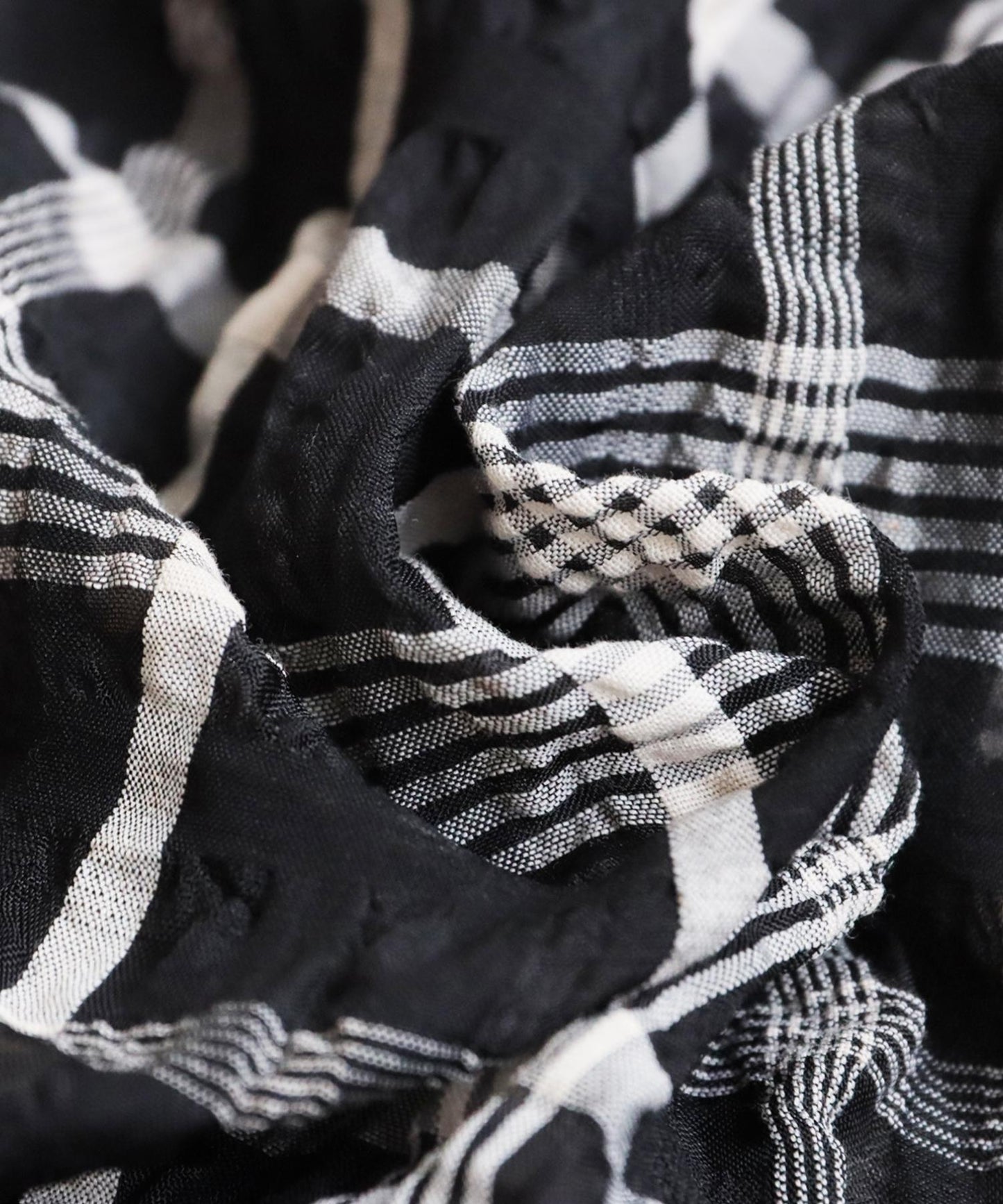 Ladies Asymmetrical Checked Dress