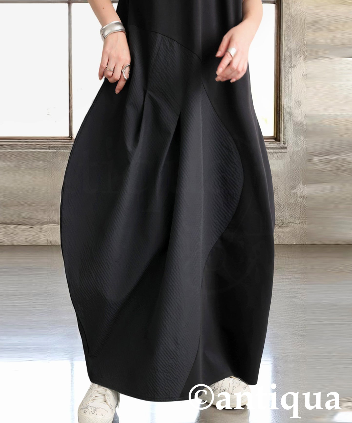 Ladies 3D Cocoon Dress