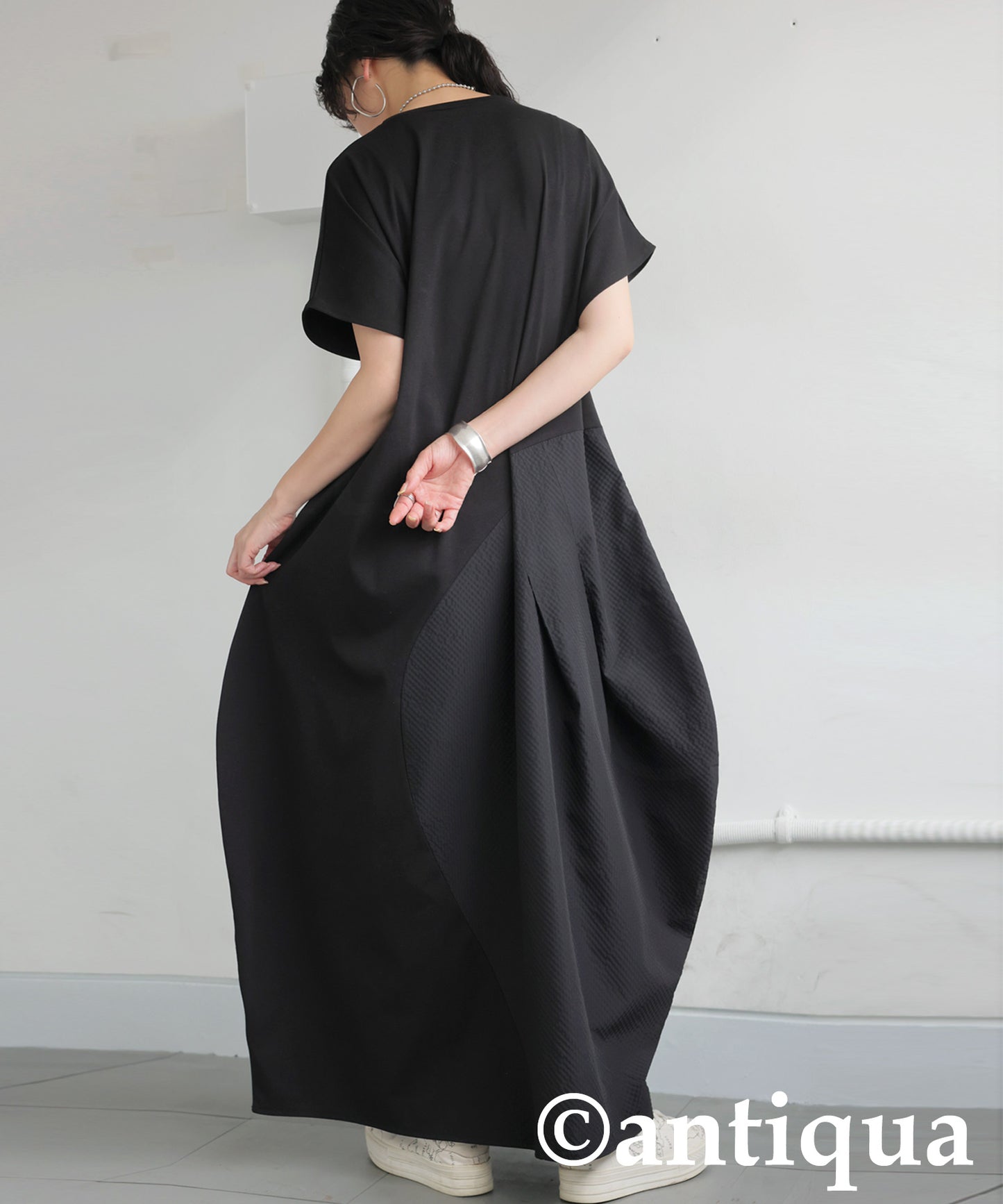 Ladies 3D Cocoon Dress