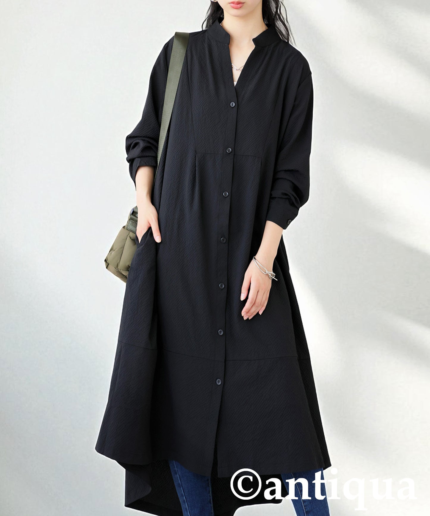 Keyhole Neck Dress Ladies