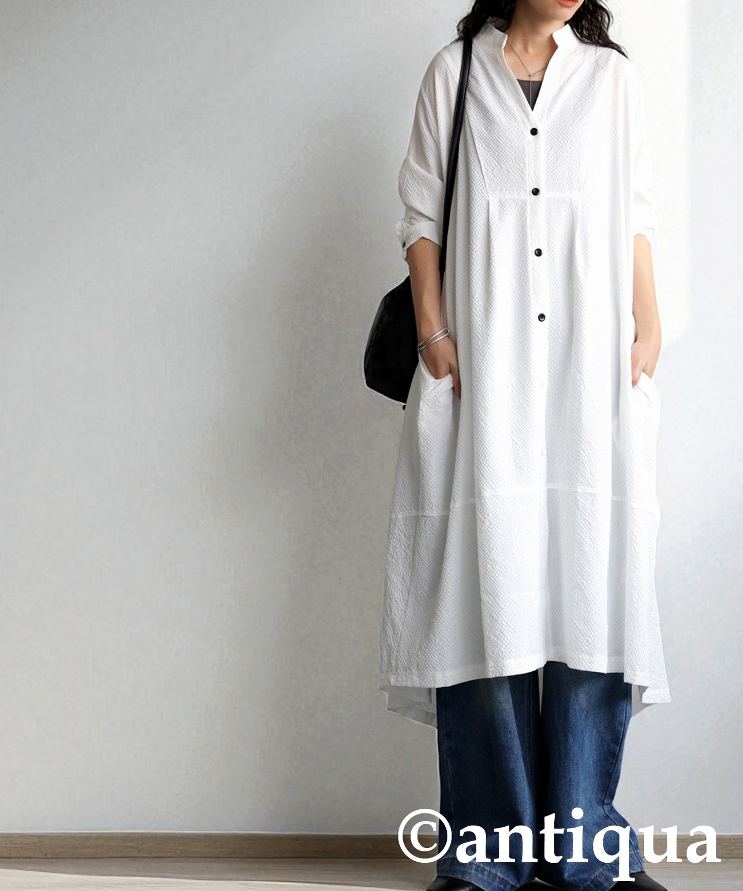 Keyhole Neck Dress Ladies