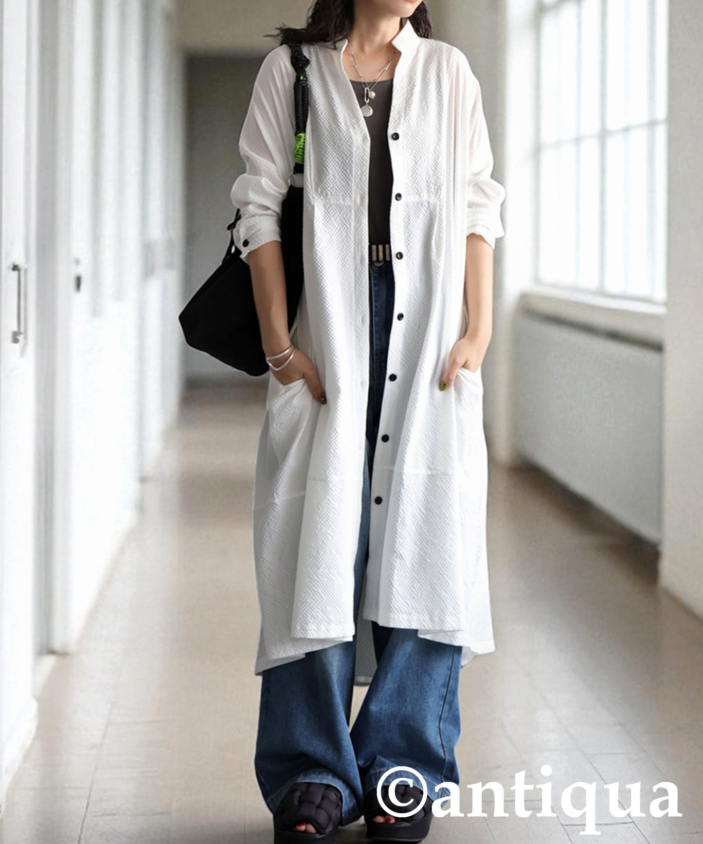 Keyhole Neck Dress Ladies