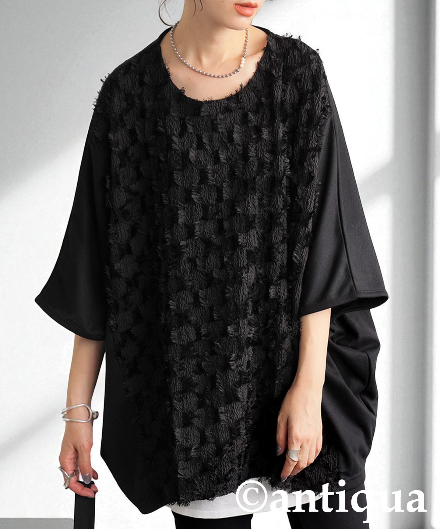 Ladies Fringe Dolman Top