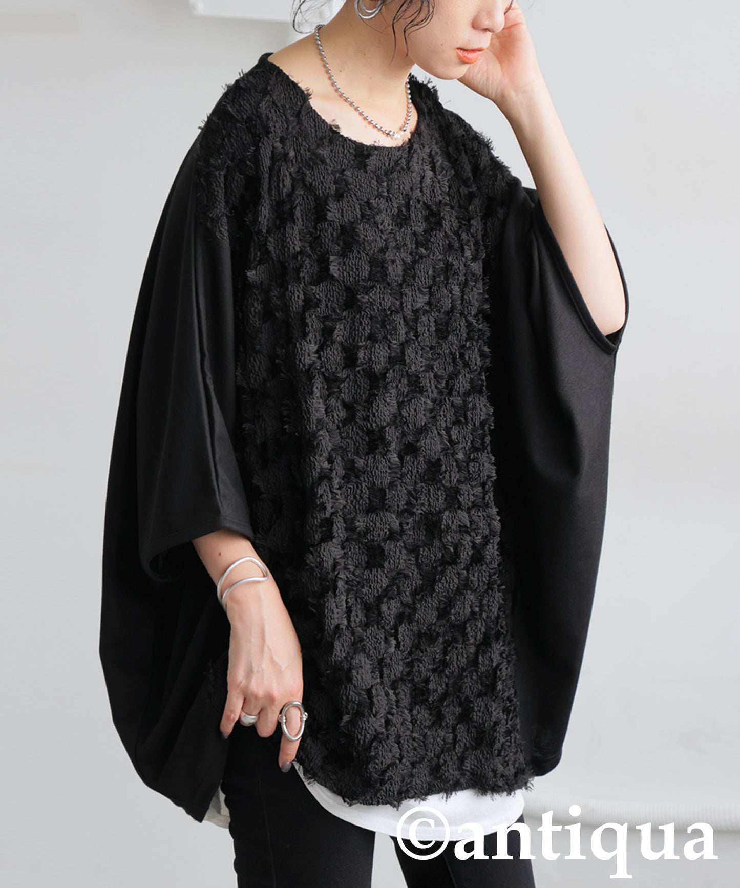 Ladies Fringe Dolman Top