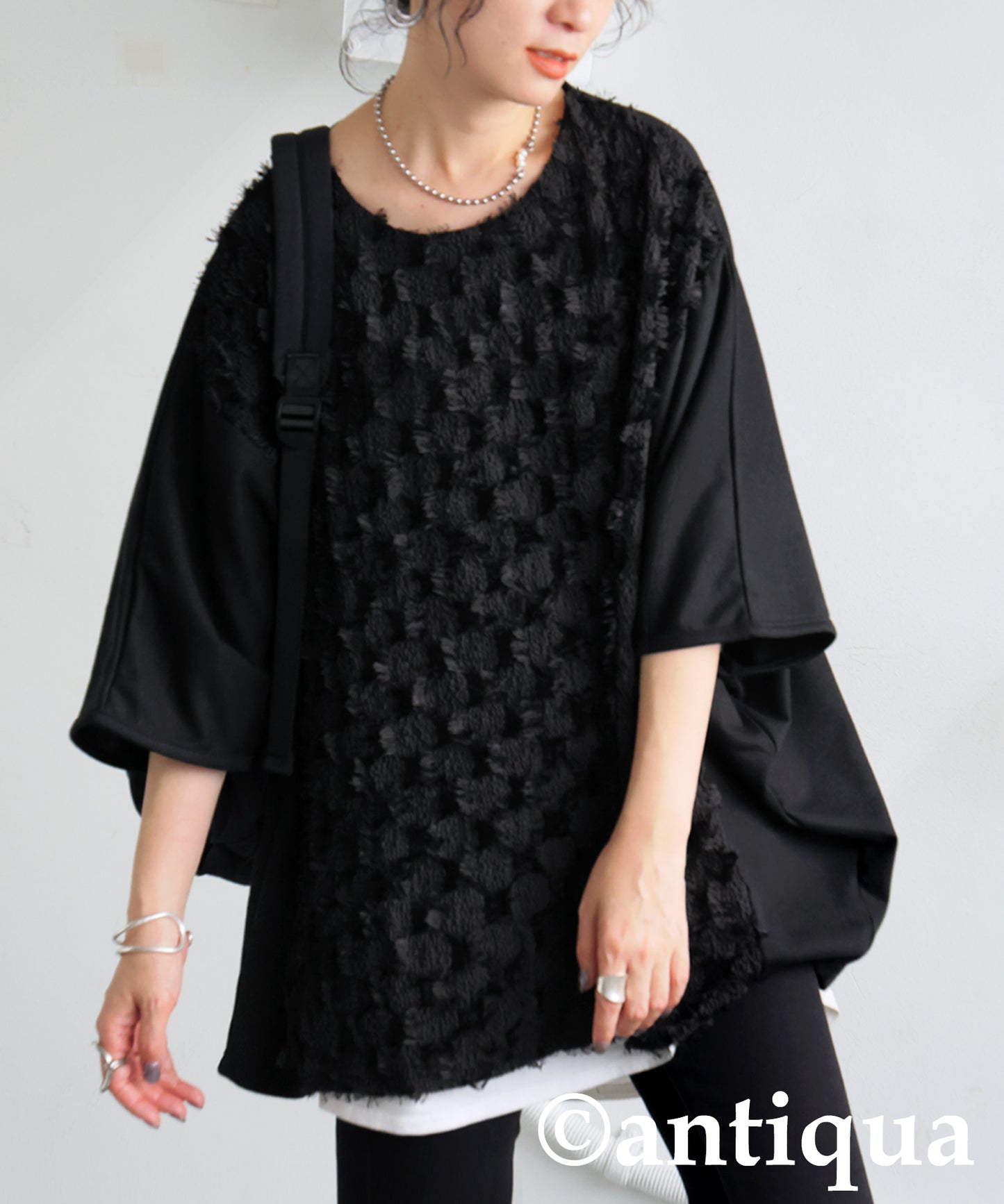 Ladies Fringe Dolman Top