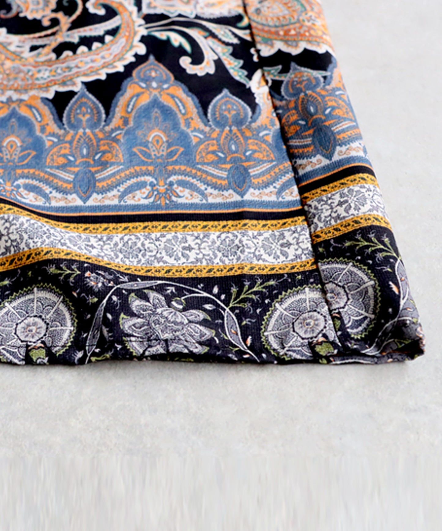 Ladies Paisley Wide Pants