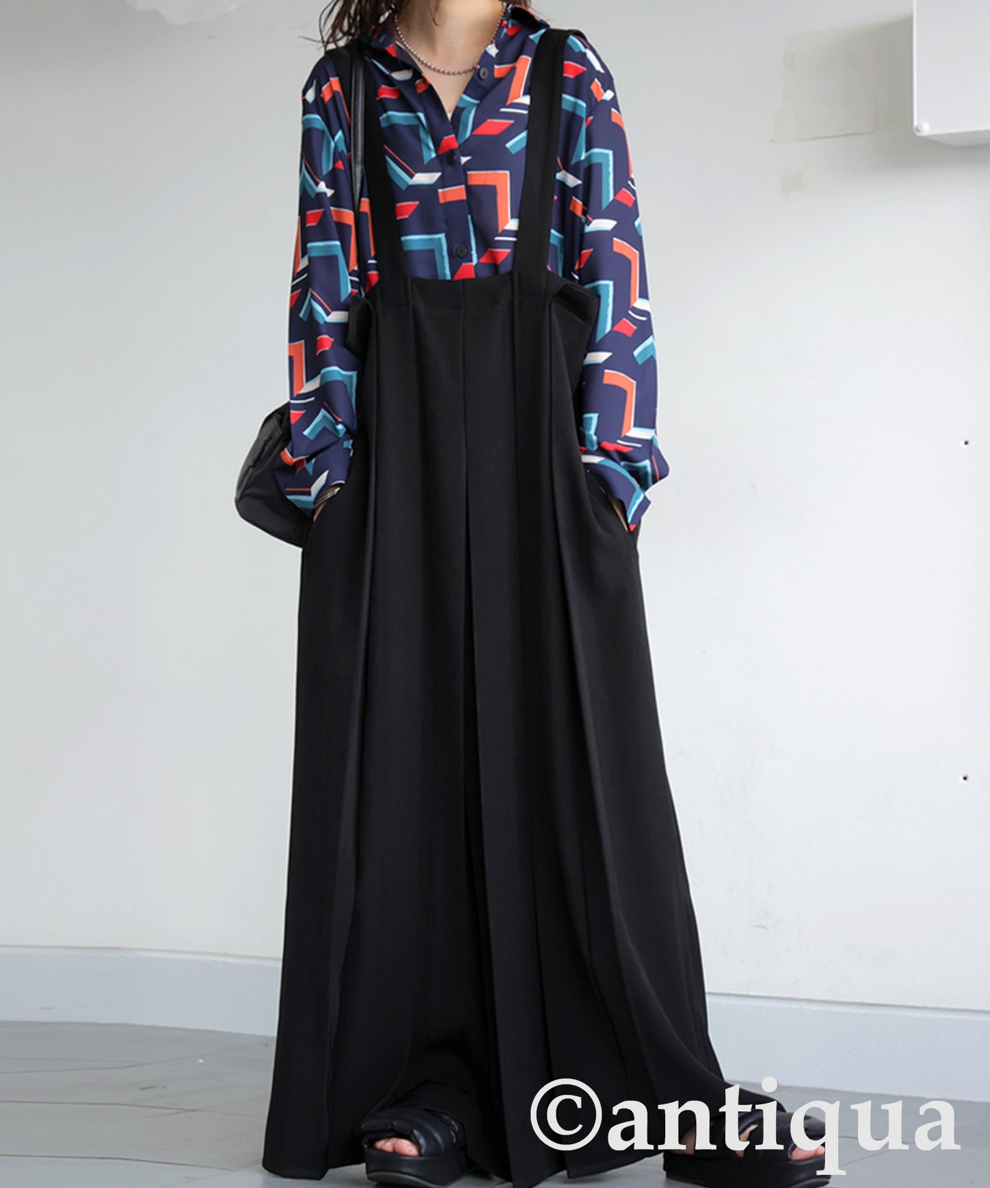 Geometric Print Shirt Ladies