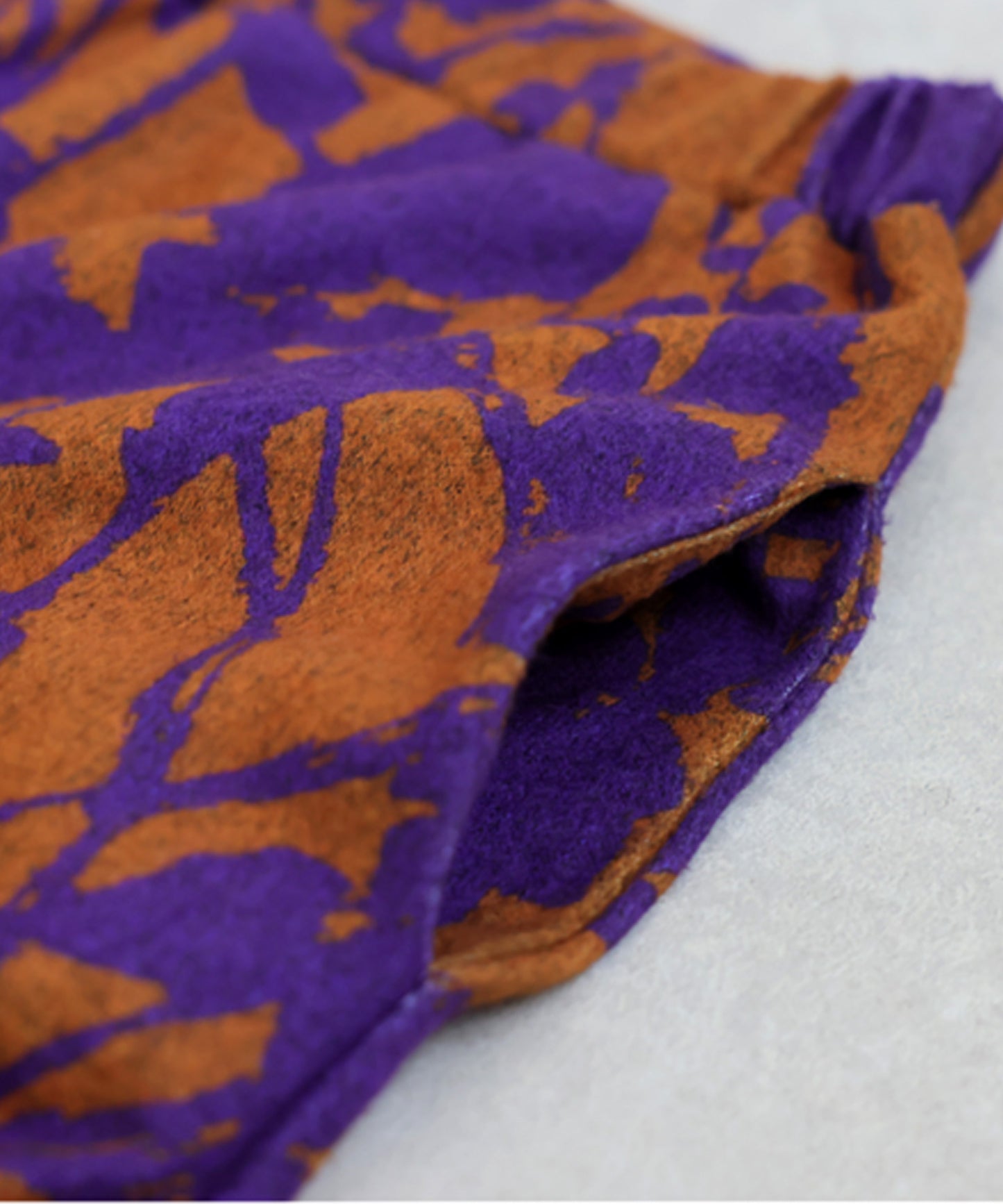 Brushed Floral Flared Skirt Ladies