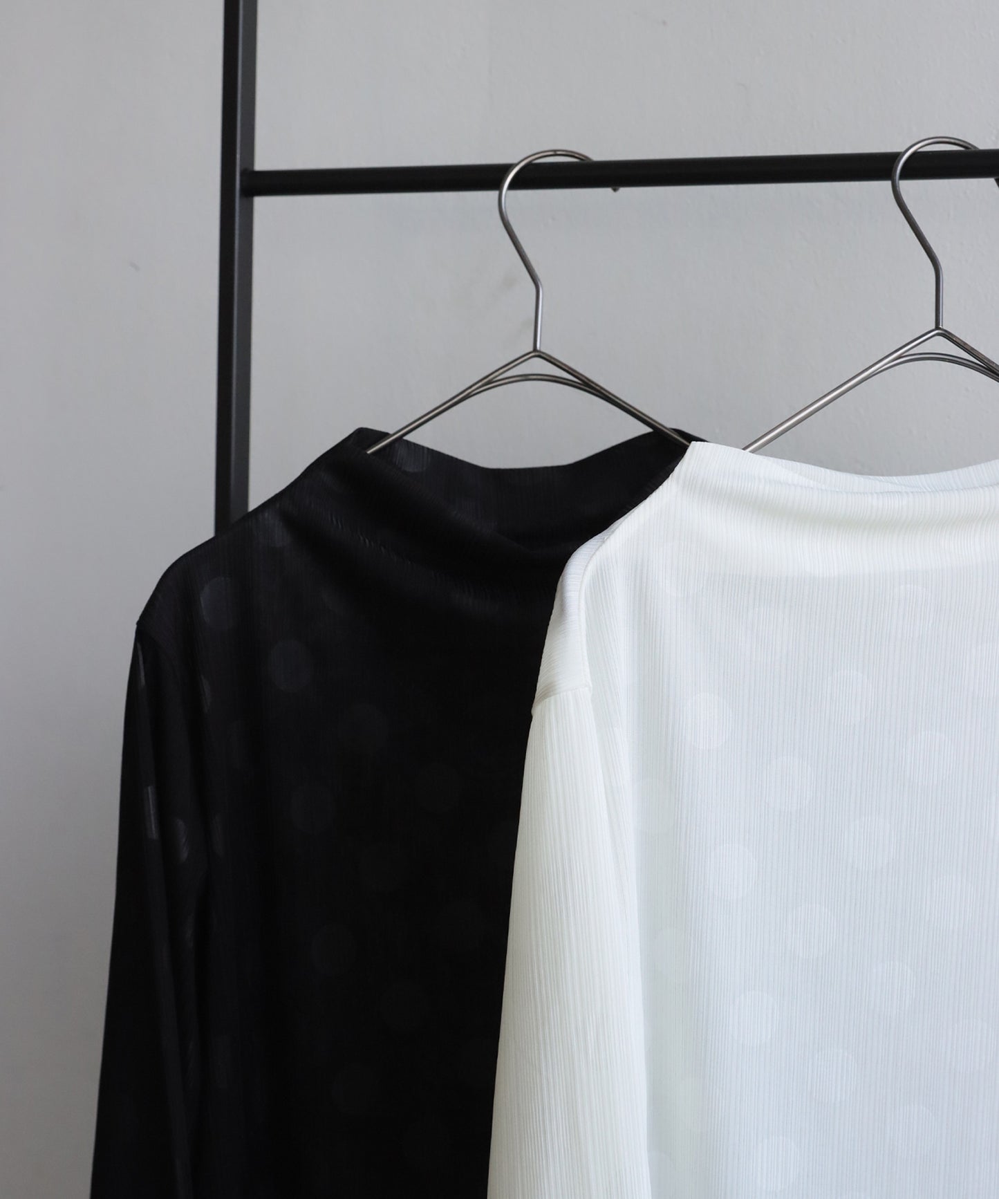 Polka Dot Sheer Top Ladies