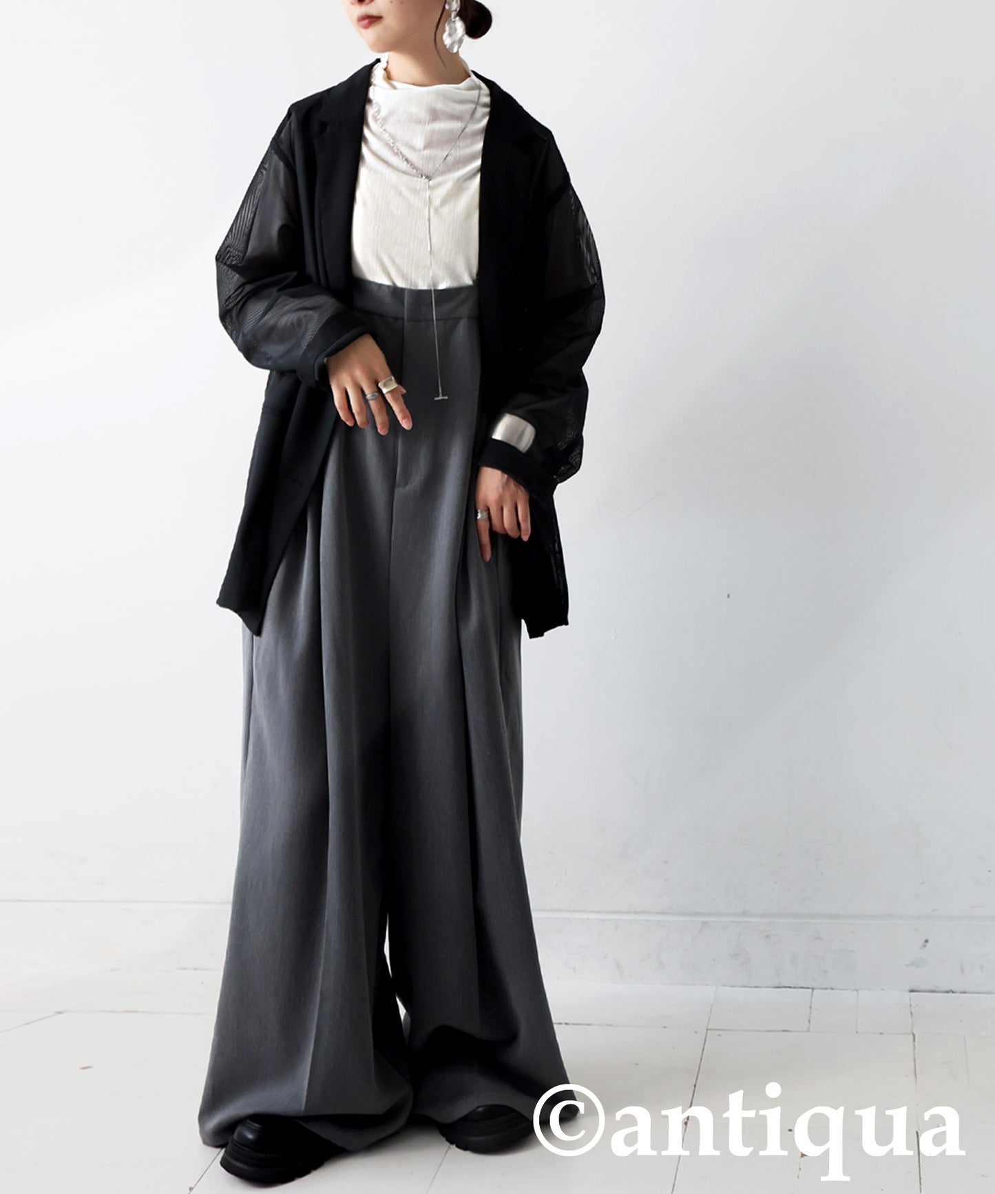 Polka Dot Sheer Top Ladies